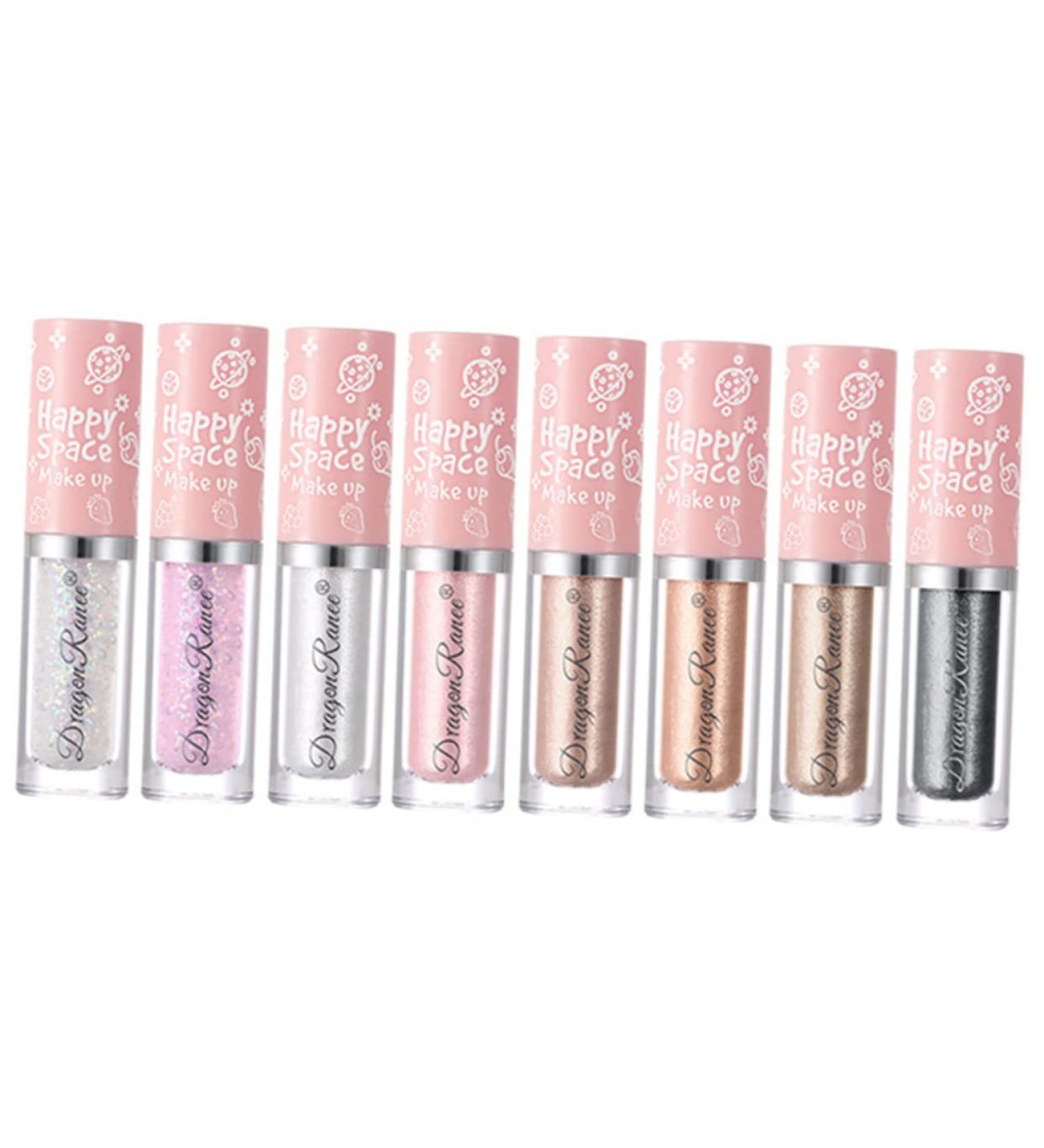 Didiseaon 8pcs Eye Shadow Sparkly Eyeshadow Glitter Shimmer Eyeshadow Lasting Miss Liquid Eyeshadow Cosmetic - Buy Online on GoSupps.com