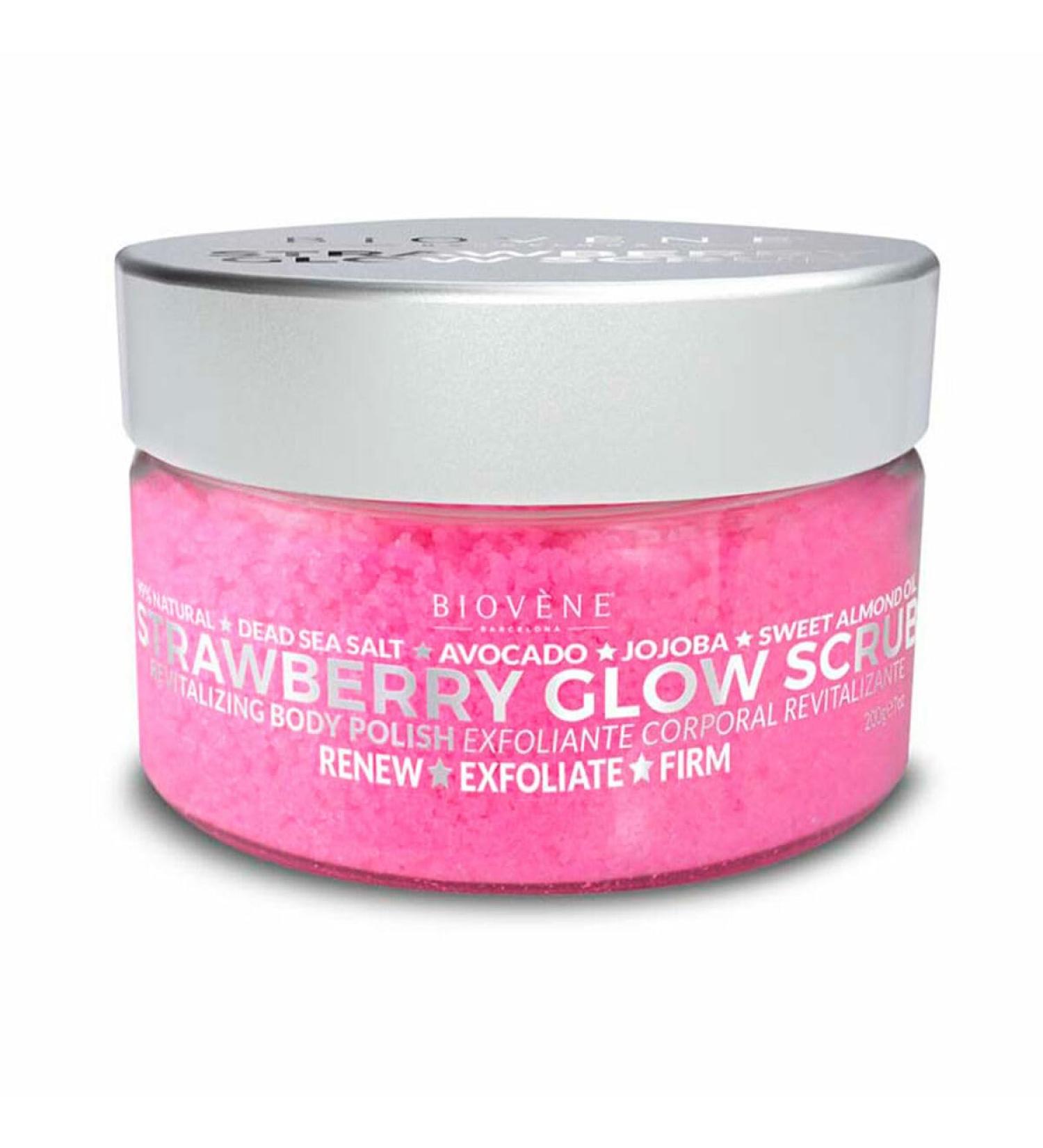 STRAWBERRY GLOW SCRUB revitalizing body polish 200g