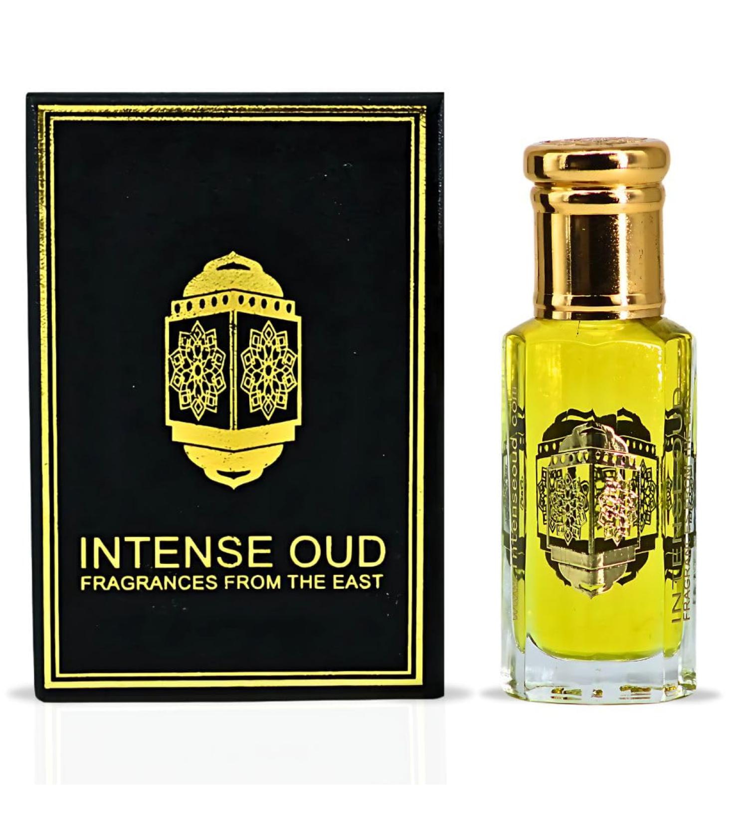INTENSE OUD Santal Wood Perfume Oil 12ML (0.40 OZ) With Black Gift Box Rich Sandalwood Vetiver & Luxurious Oud. - Buy Online on GoSupps.com