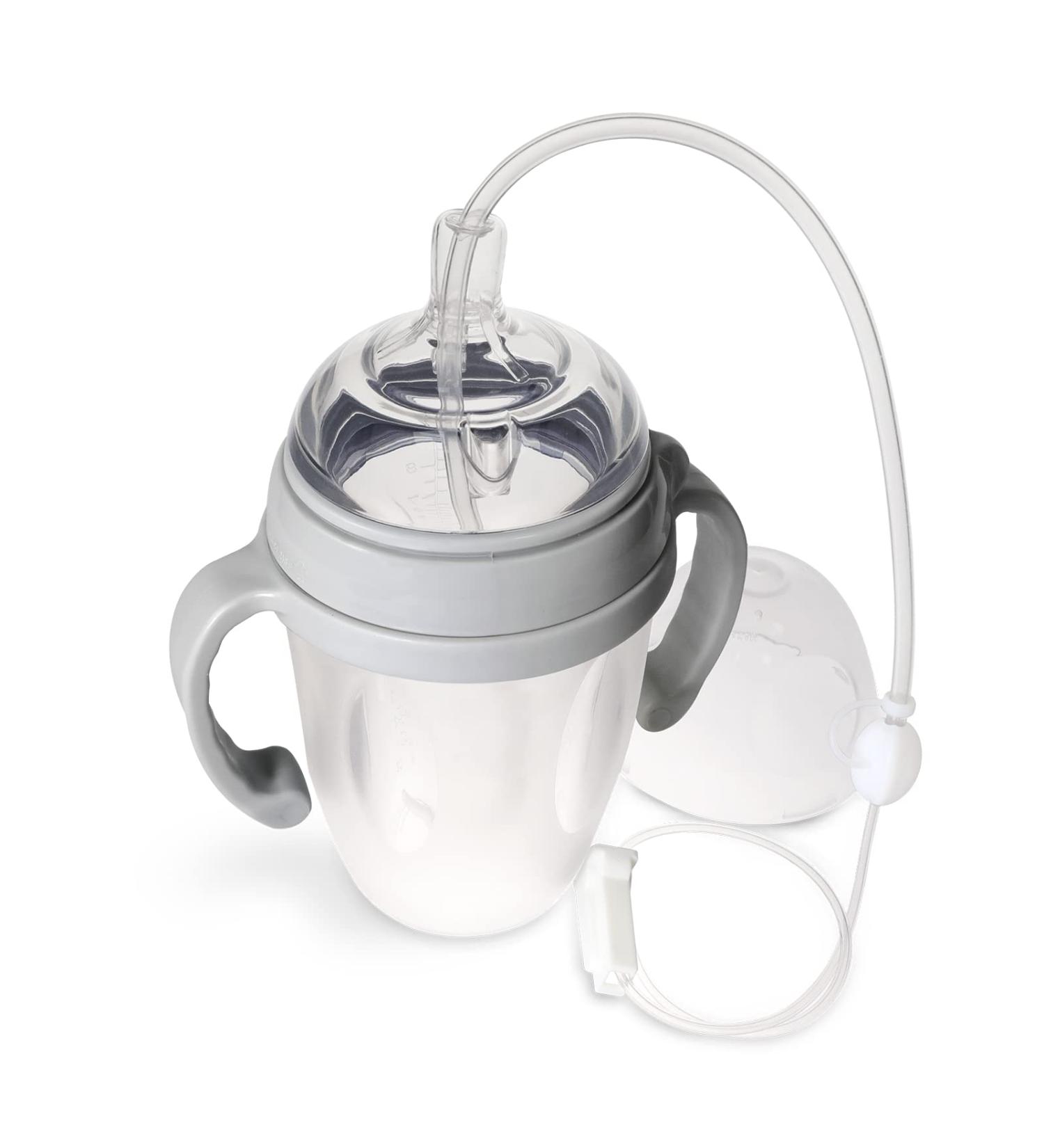 Haakaa Gen.3 Silicone SNS Baby Feeding Bottle Combo - BPA Free - Grey - Buy Online on GoSupps.com