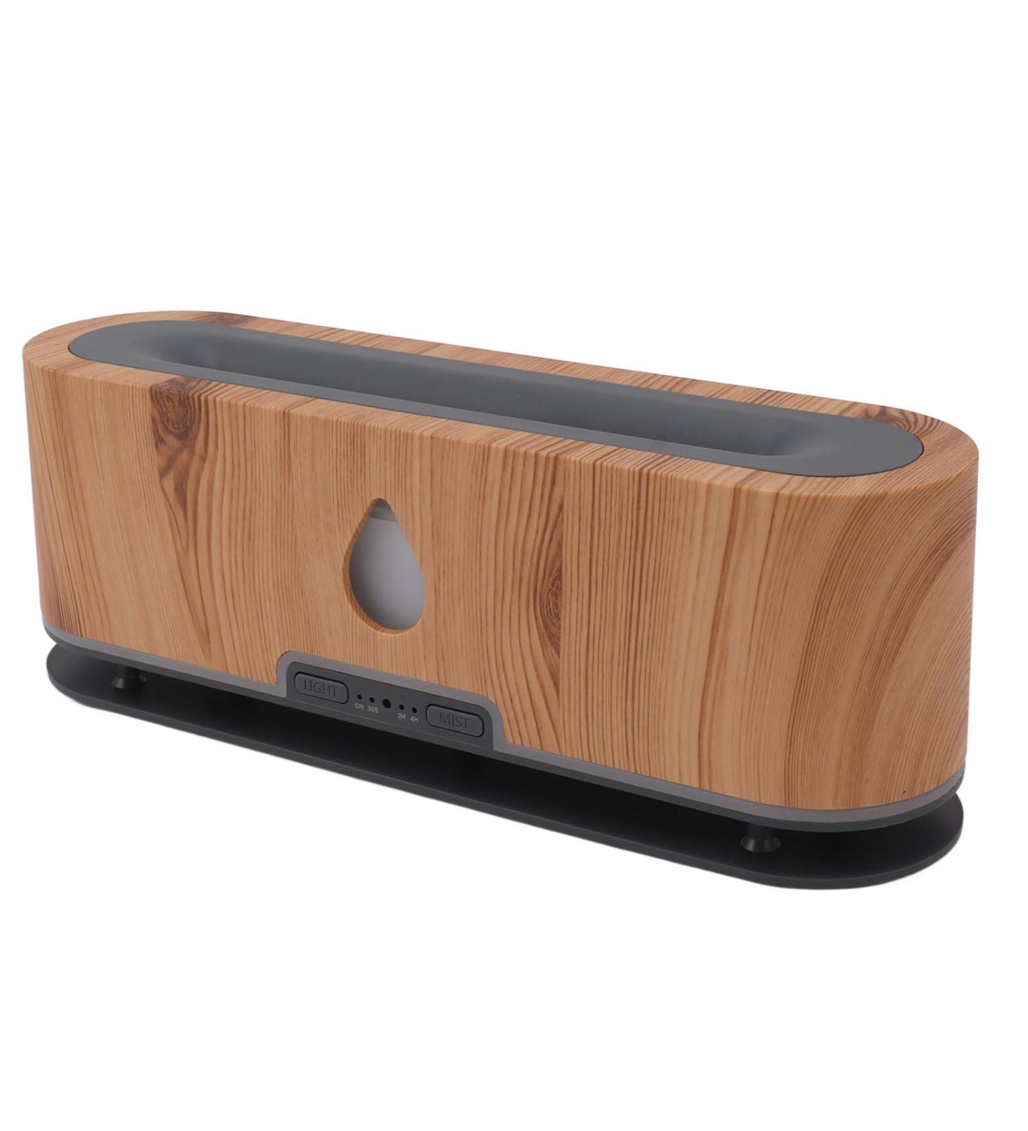 DAUZ Flame Aromatherapy Diffuser | Noiseless Essential Oil Diffuser with Colorful Lights for Home & Office (US Plug - Buy Online on GoSupps.com