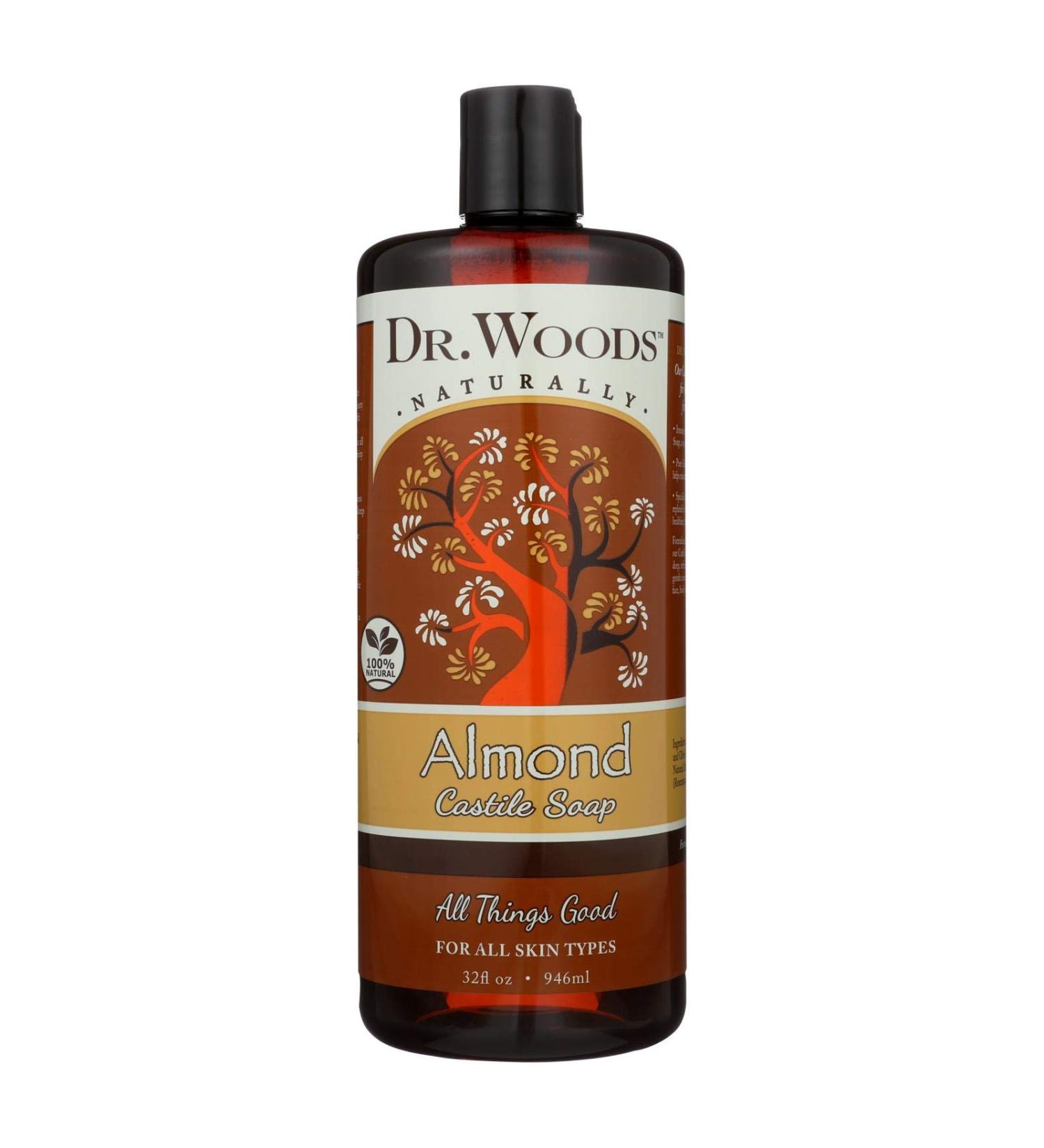 Dr. Woods Pure Almond Castile Liquid Soap