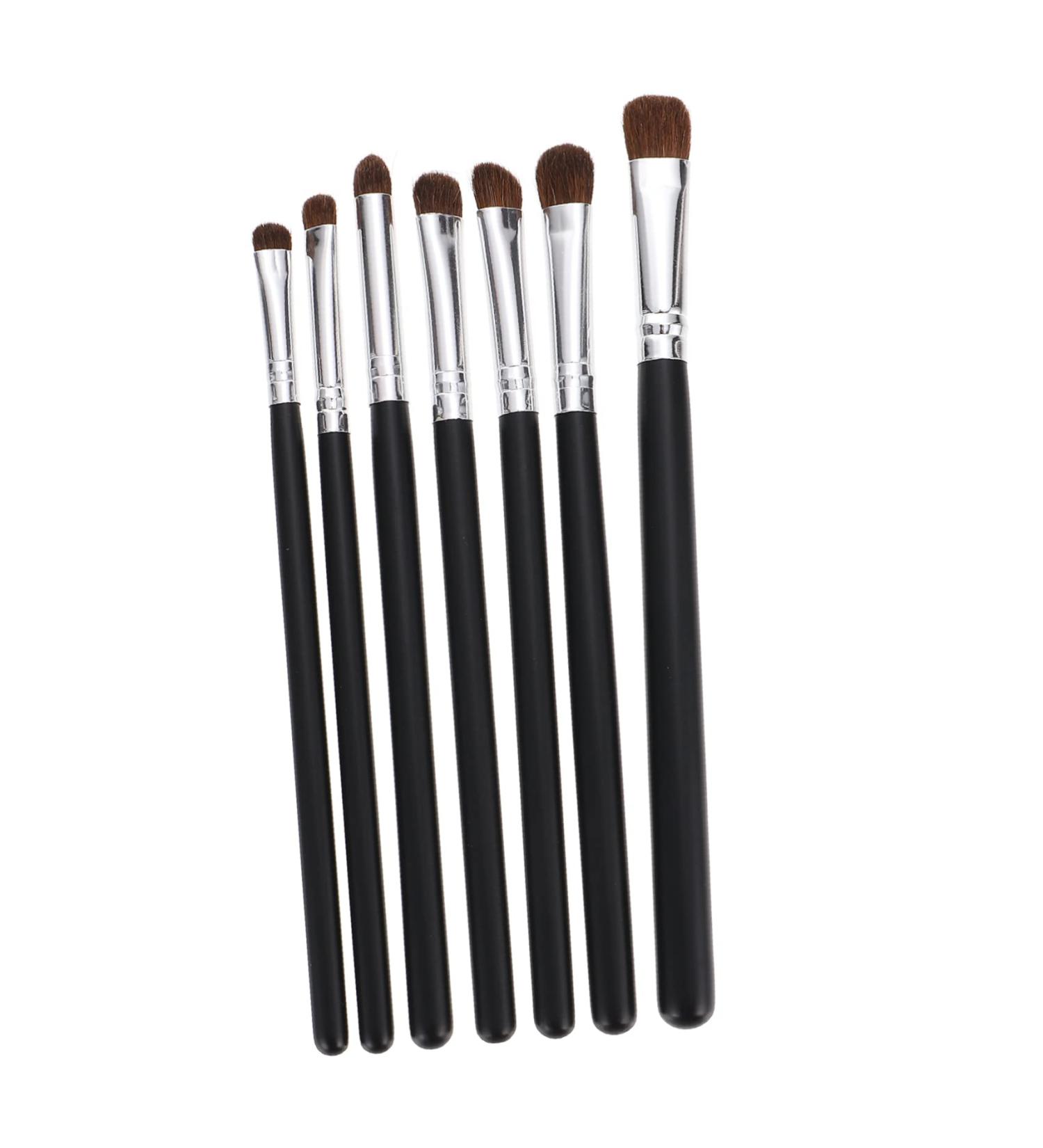 Mikinona Concealer Brush 7pcs Eye Portable for Makeup Premium Brush Women Eyeshadow Eyeliner Eyeliner Brush - Buy Online on GoSupps.com
