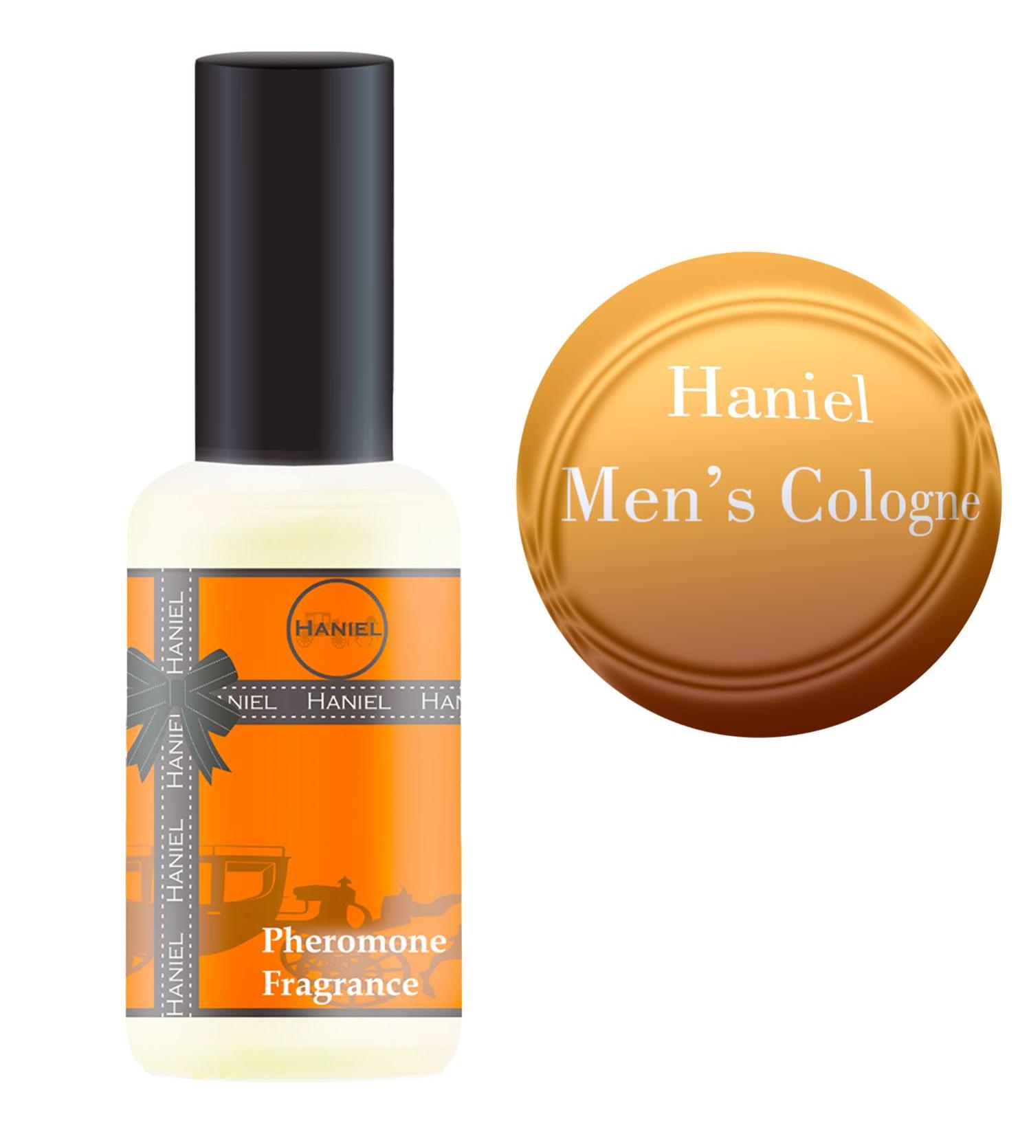 Haniel Men's Cologne: Spicy Wooded Sophistication - Orange Grapefruit Pepper Geranium Patchouli Cedar Vetiver Tranquil Balm - Long-Lasting Refreshing and Alluring Cologne for Men - Buy Online on GoSupps.com