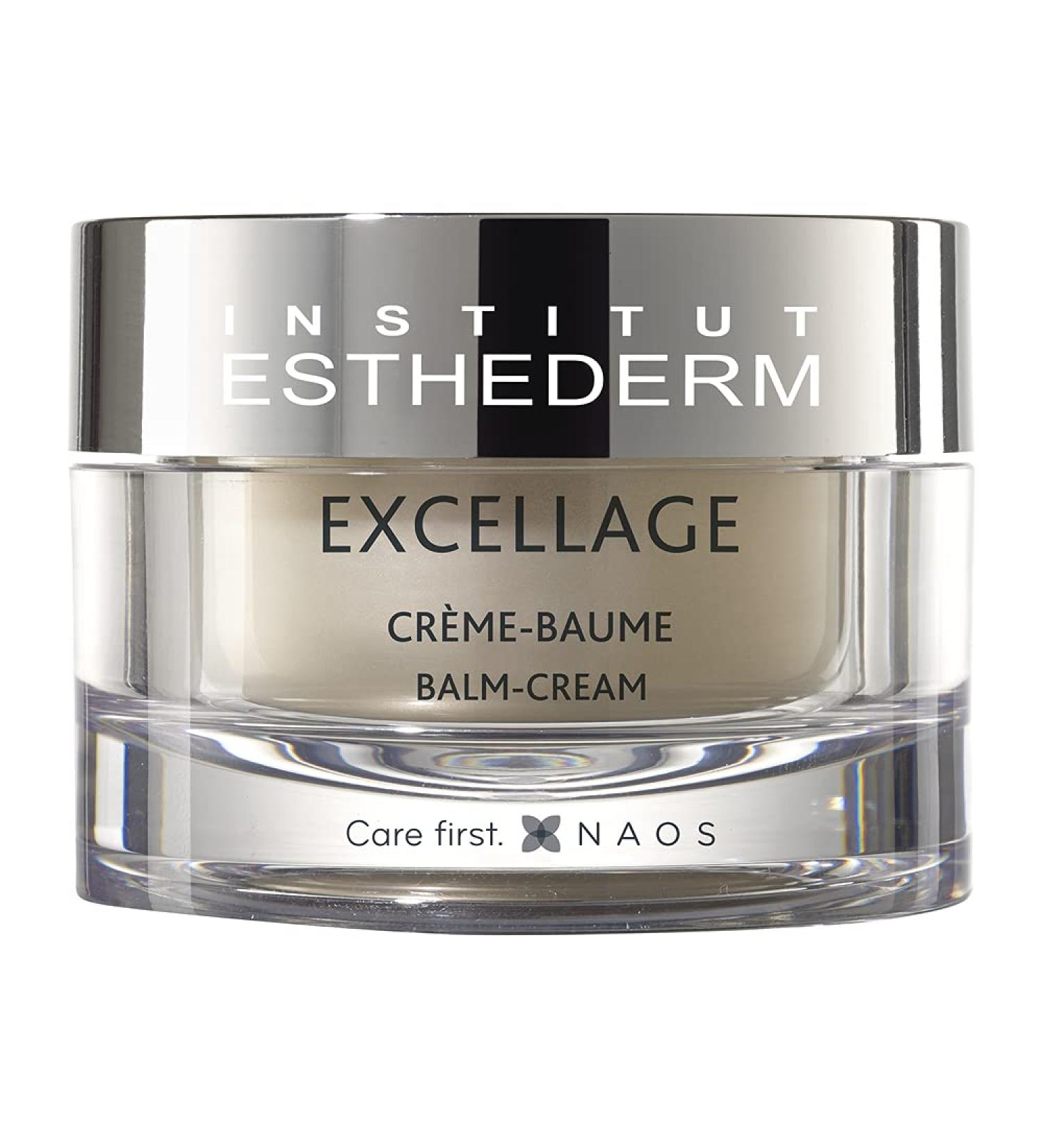 Institut Esthederm - Excellage Cream-Balm - Protective and Ultra-Nourishing Care - Redensifies and Illuminates - Ideal for Dry to Very Dry Skin - 50ml Jar - Buy Online on GoSupps.com