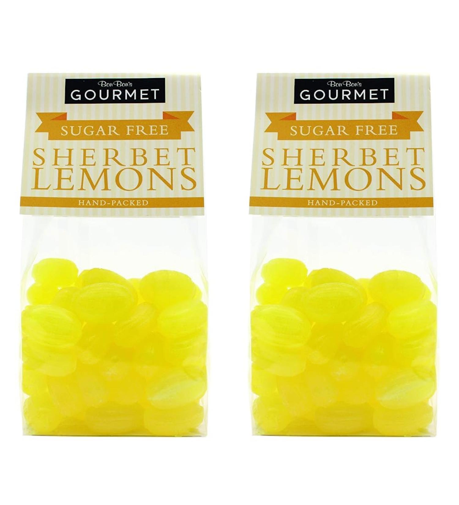 Bon Bons Sugar Free Sherbet Lemons 160 g SF100 (Pack of 2)