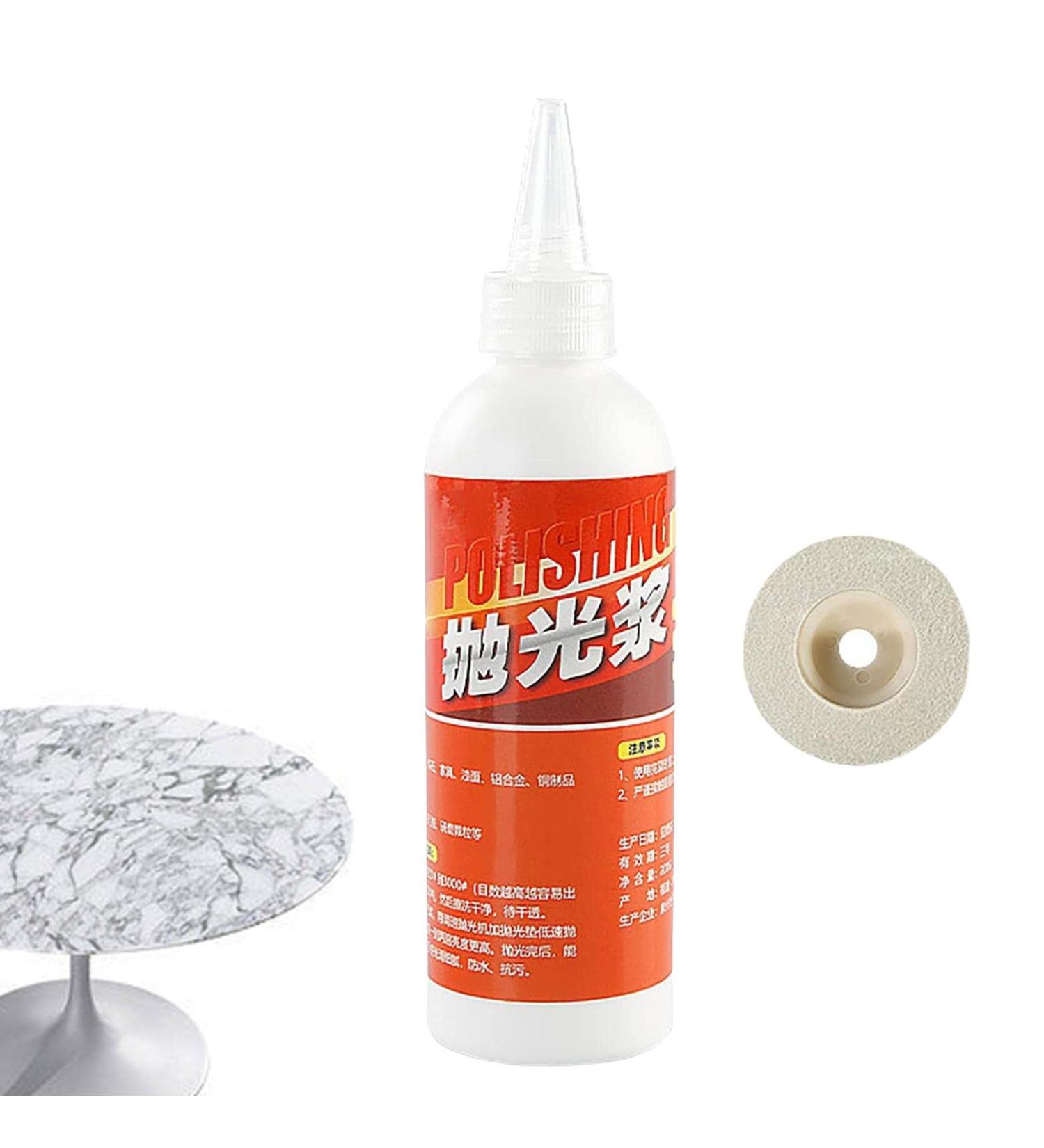 Crystal Plating Agent for Stone | 200g Quartz Countertop Cleaner and Polish Islands and Stone Surfaces - Used for Countertops Marble Stone Bathroom Tile Kitchen Islands and More Foccar - Buy Online on GoSupps.com