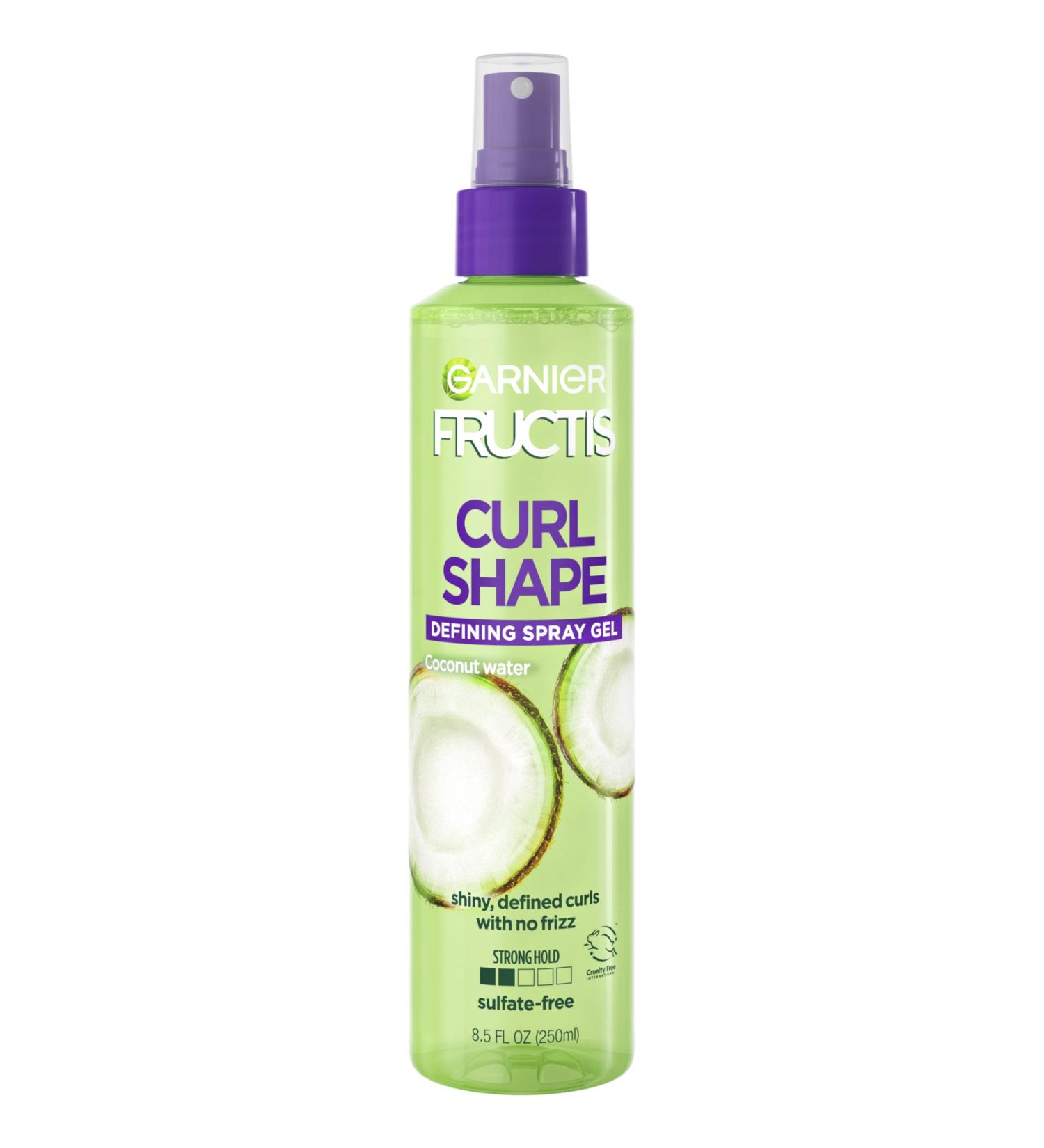 Garnier Fructis Curl Shape Defining Spray Gel 8.5 Fl Oz - Curly Hair Styling Essential - Buy Online on GoSupps.com