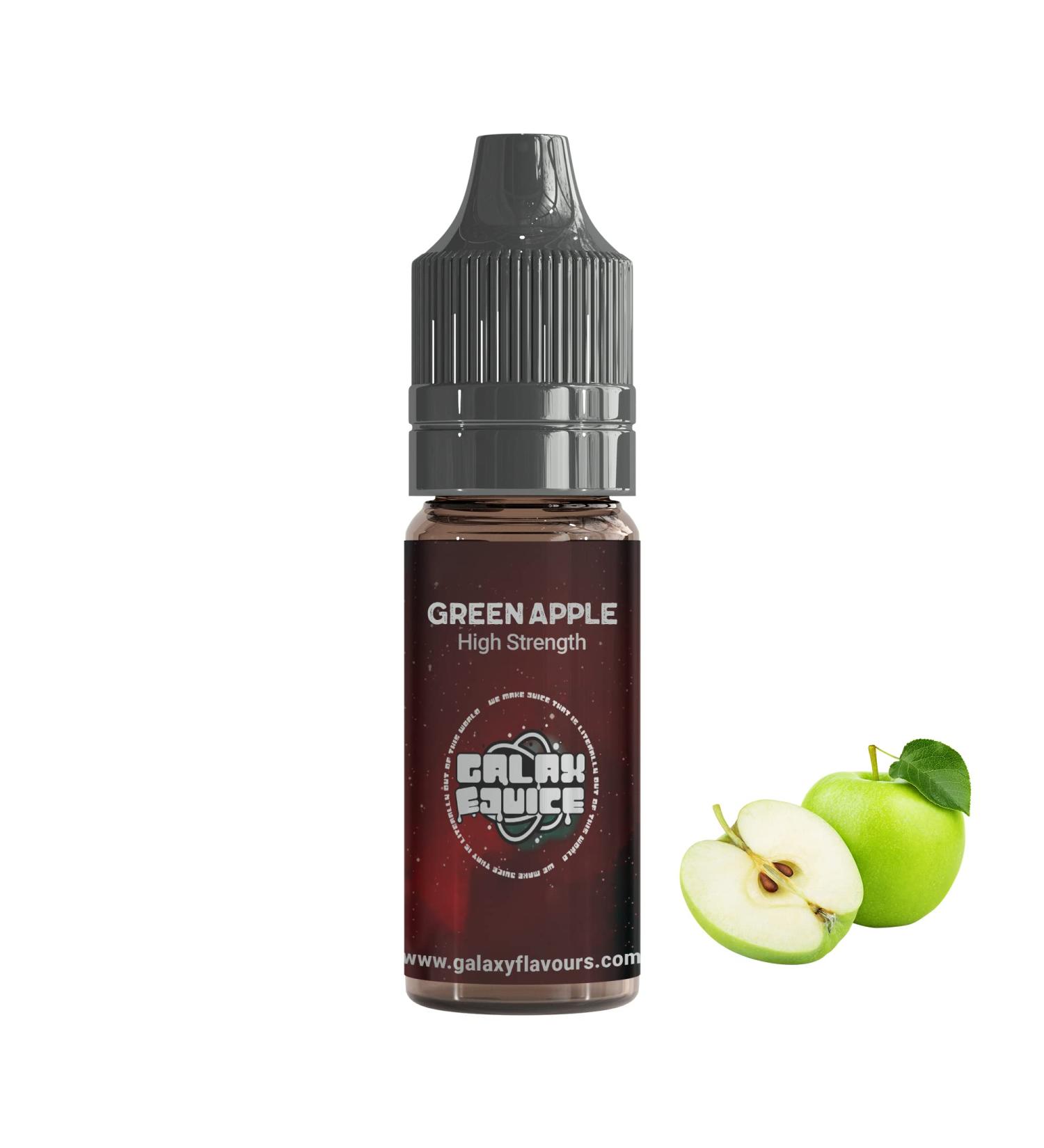 Green Apple High Strength Flavouring - 10ml Bottle - Galaxy Food Flavours - Buy Online on GoSupps.com