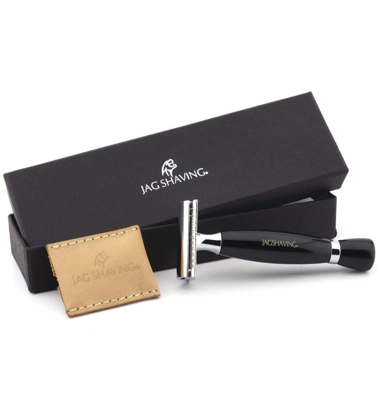 Jag Shaving Rasierhobel & DE Nassrasierer Set Premium Rasierpinsel f r Herren & Damen | Internationaler Versand - Buy Online on GoSupps.com