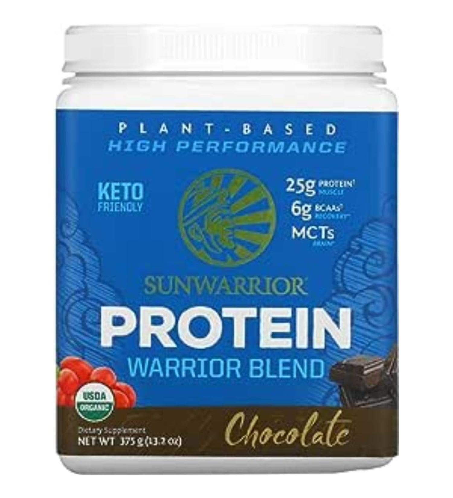 SUN WARRIOR Warrior Blend Vanilla 3.0 - single serving Size 25 G 25 gram - Buy Online on GoSupps.com