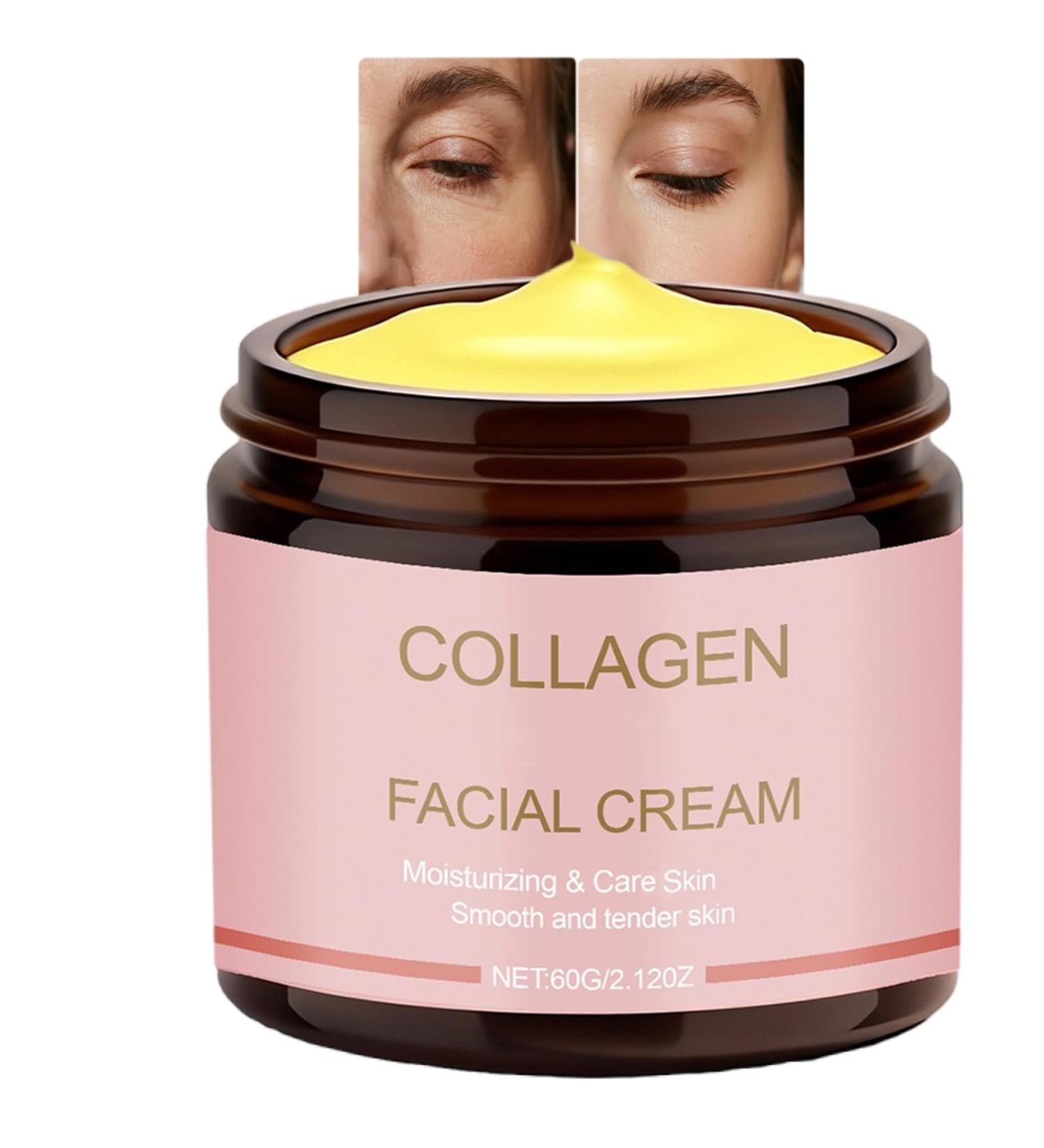 Cr me visage anti-rides hydratante anti- ge et raffermissante soin hydratant jour et nuit texture l g re convient tous les types de peau enrichie en collag ne et en essence lastifiante (1PCS) - Buy Online on GoSupps.com