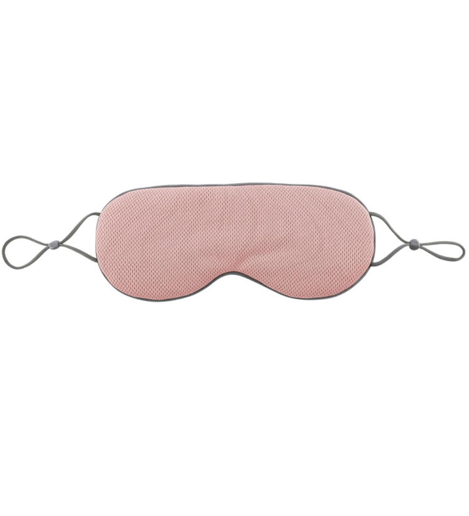 Buy Xeahung Adjustable Cotton Sleep Mask - Comfortable Light Blocking Eye Mask for Women & Men (Pink & Gray) | Perfect for Sleep & Travel - Buy Online on GoSupps.com