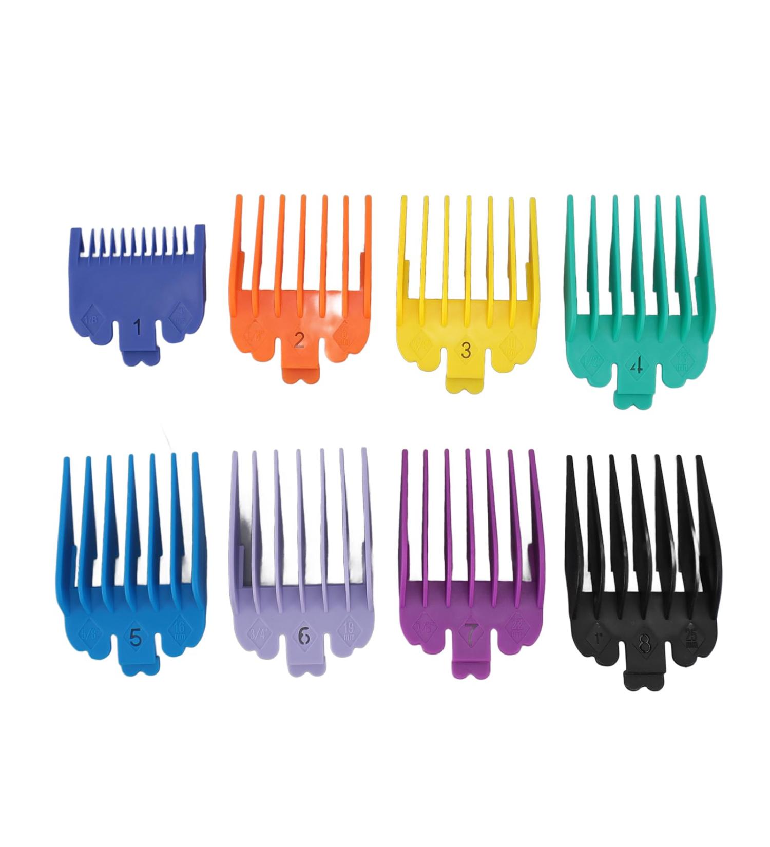 Hair Clippers Guide Combs Cutting Guides 10 Different Sizes Easy to Install and Remove Suitable for Salon Barber - Buy Online on GoSupps.com