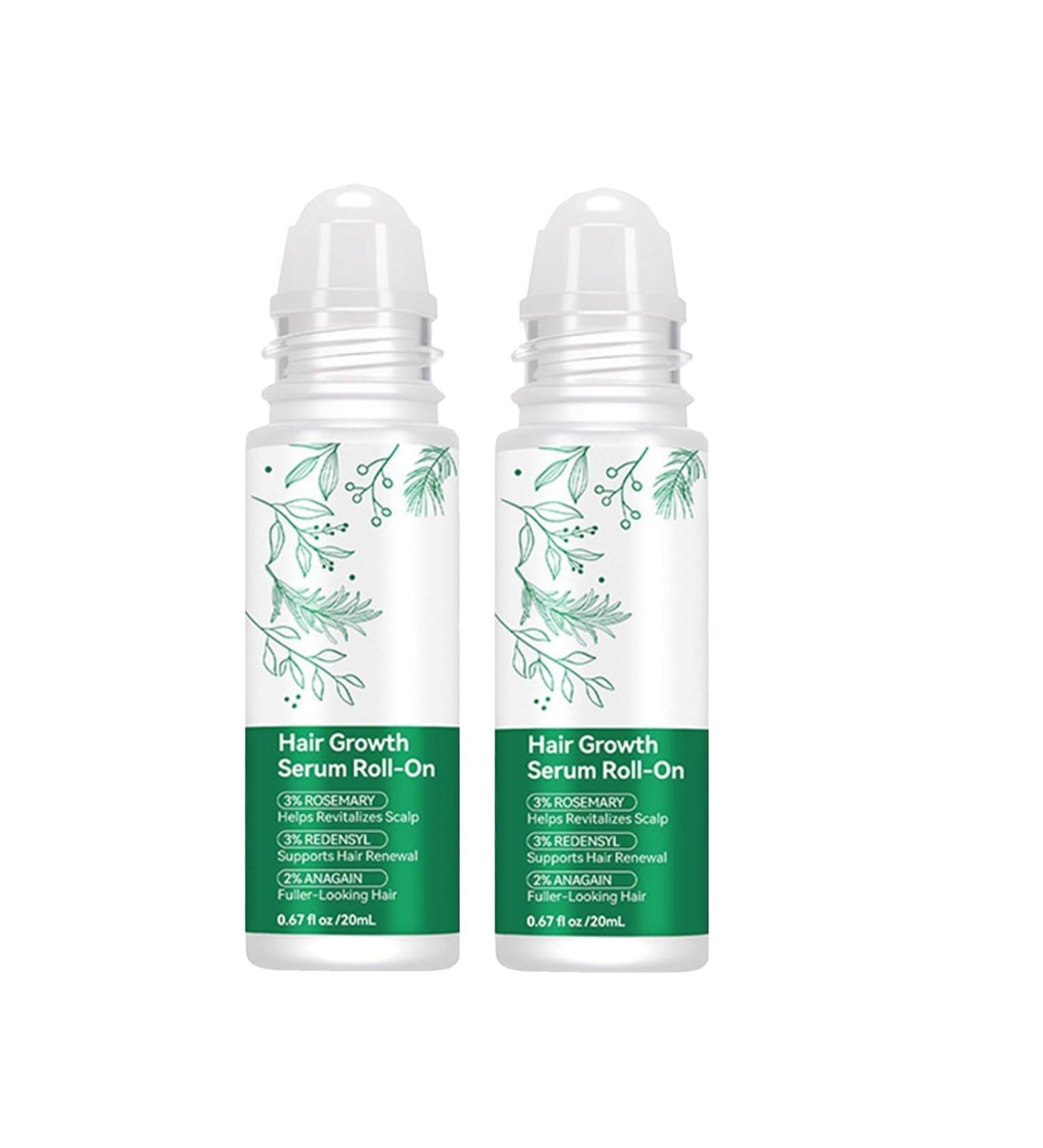  Generisch Hair Growth Serum 2 Pack - 3% Rosemary & 3% edensyl & 2% NaGain Hair Growth Serum with Rosemary Aloe Vera Coconut Oil & Shea Butter Serum - Buy Online on GoSupps.com