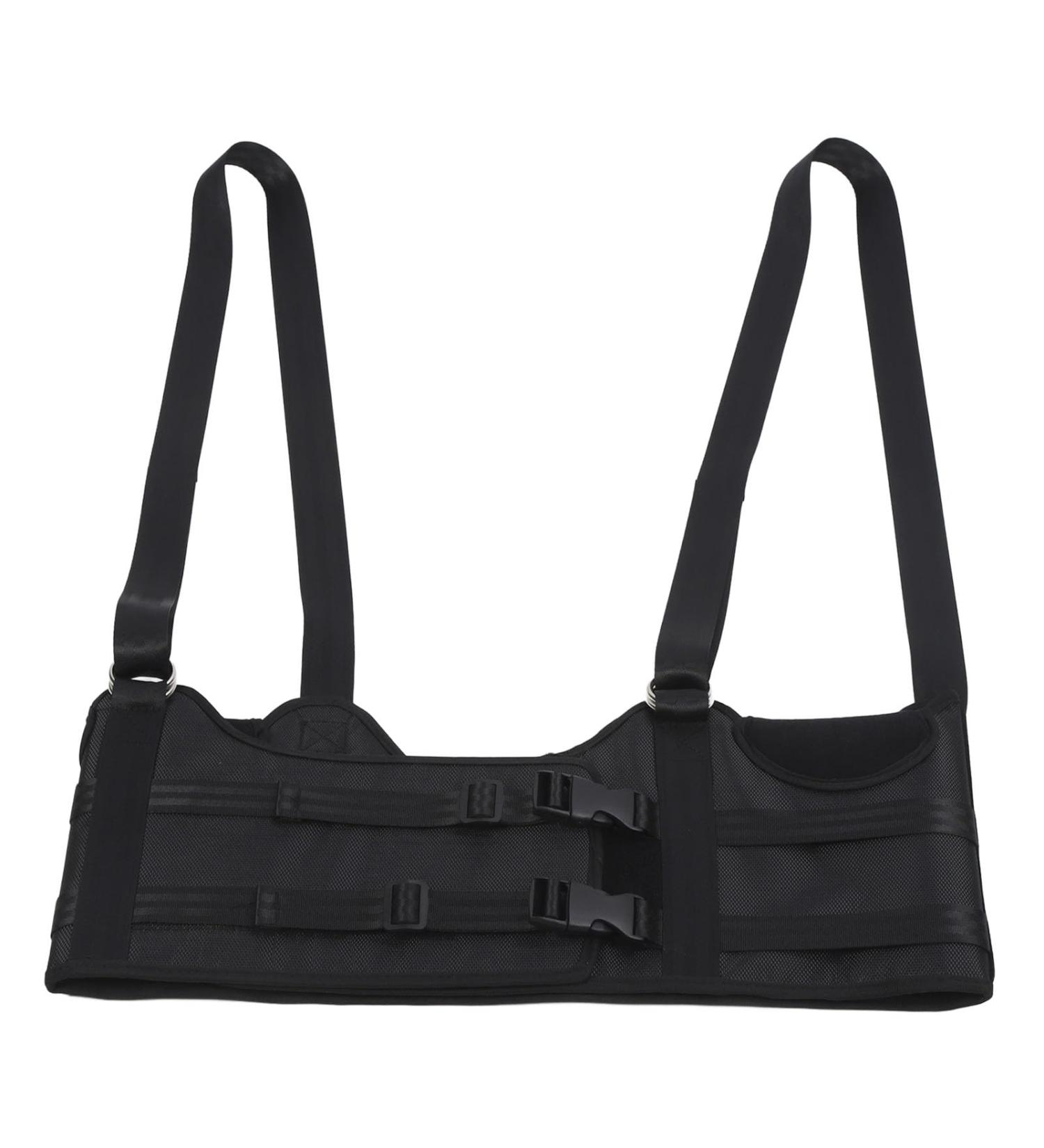 HOHXFYP Back Stretcher Lumbar Traction Device Adjustable Thoracic Back Decompression Harness with Underarm Pad Spinal Back Belt for Multiple Position Stretching (M) Medium Black - Buy Online on GoSupps.com