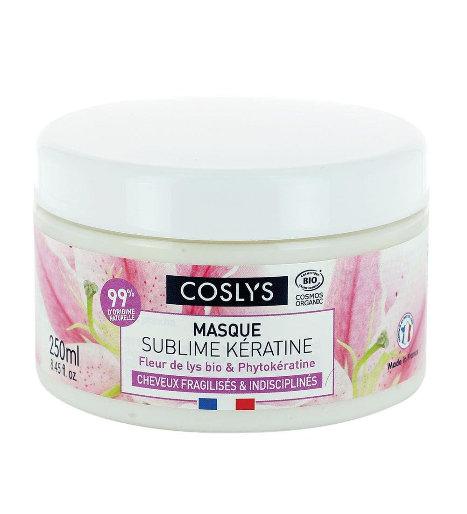 Coslys Masque K ratine Cheveux Fragiles et Indisciplin s 150 ml