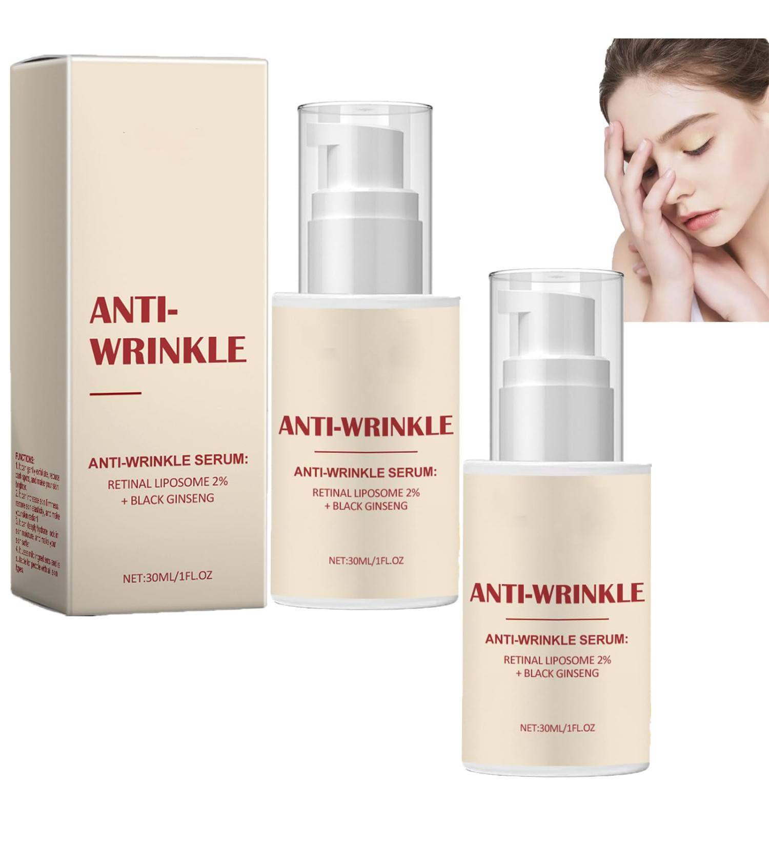 Cr me anti- ge au liposome r tinien et aux f ves ferment es cr me r paratrice contour des yeux anti-rides claircissante et hydratante lisse les ridules et les cernes (2pcs face cream) - Buy Online on GoSupps.com