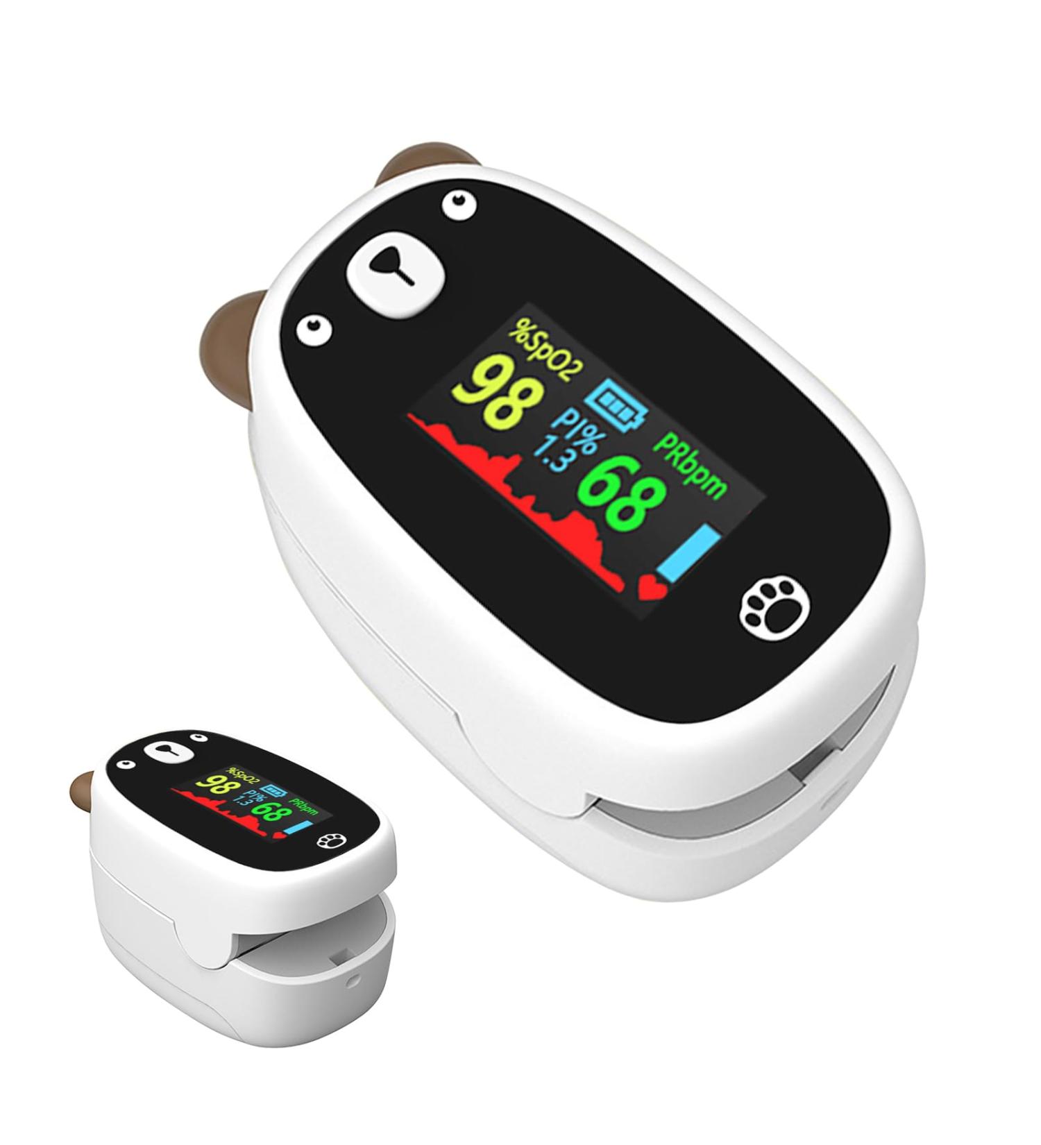 Buy Kyaoayo Pulse Oximeter for Children & Babies | Accurate Blood Oxygen Monitoring & Pulse Tracking - Buy Online on GoSupps.com