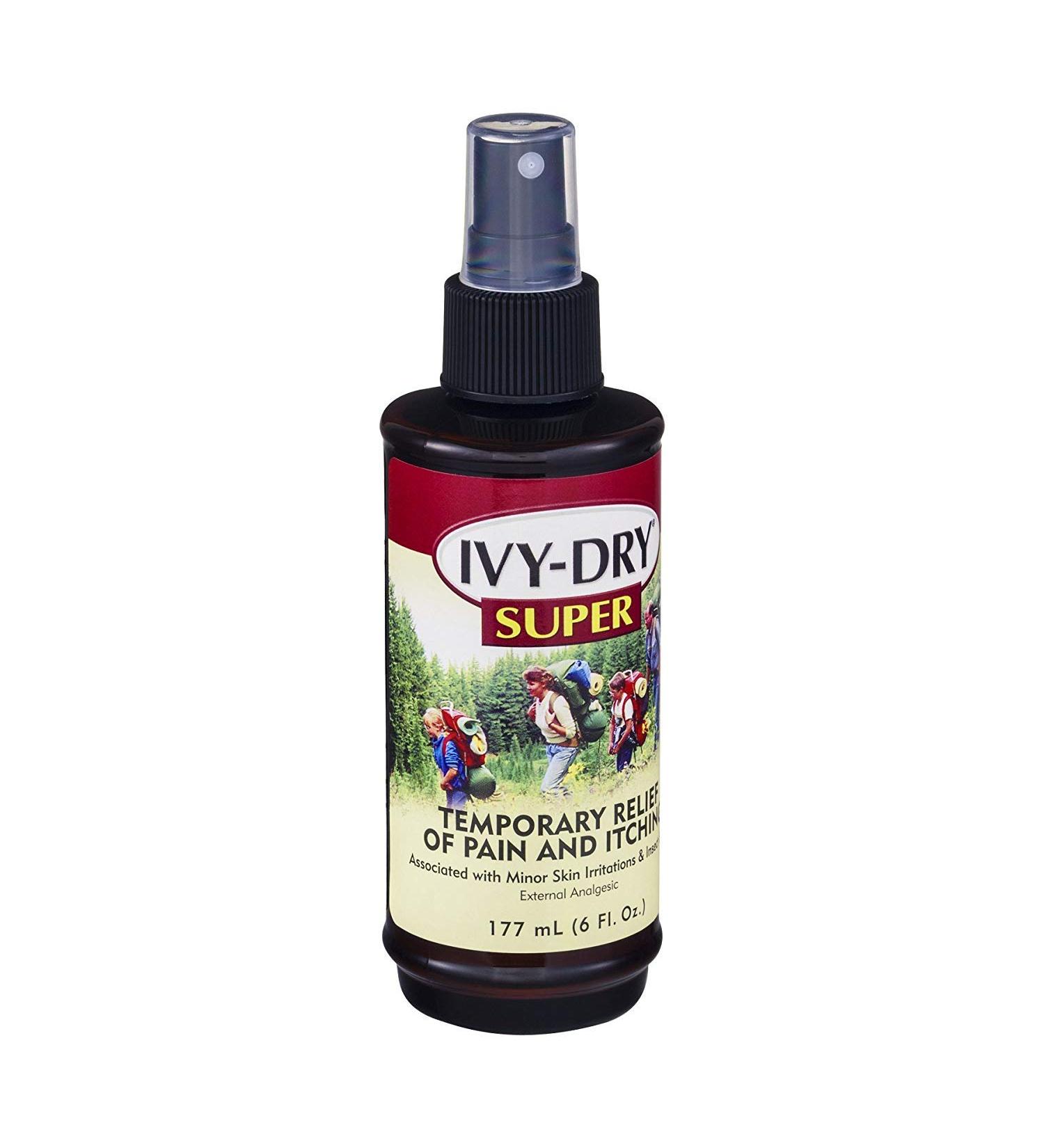 Ivy-Dry Super Itch Relief Spray - 6 oz, Pack of 3