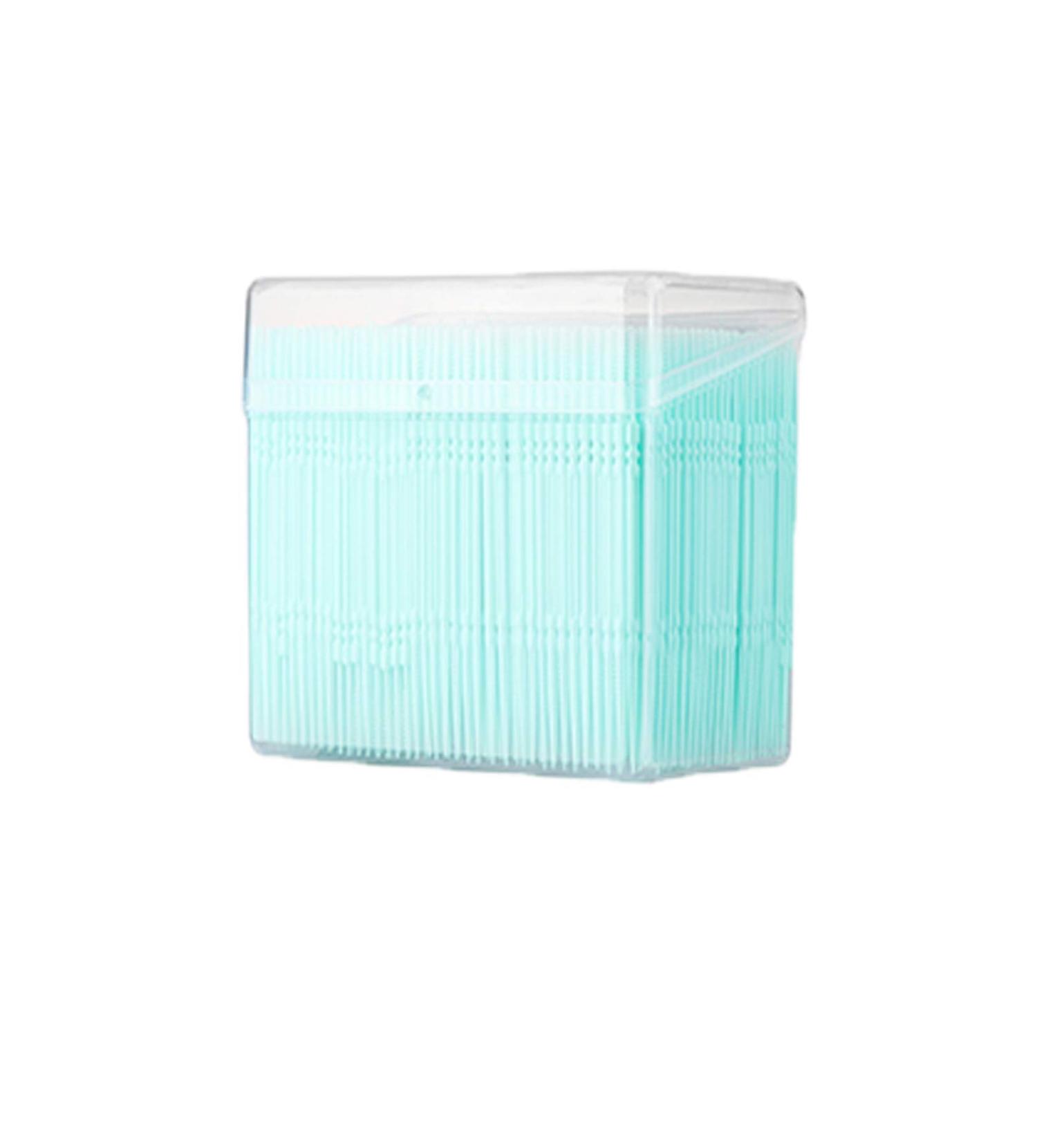 Oral Dental Picks & Interdental Brushes - 1100 Pcs Portable Case - Green | Best for Dental Hygiene - Buy Online on GoSupps.com