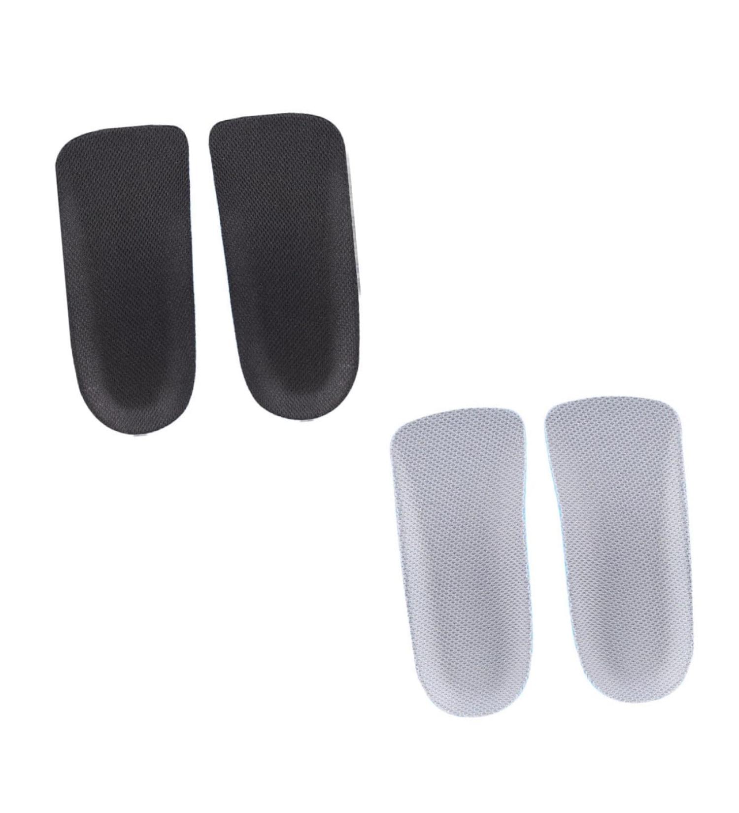 FOMIYES Height Increase Socks - 2 Pairs Non-Slip Heel Support Pads for Men & Women | EVA High Heel Inserts & Shoe Height Lifting Solution - Buy Online on GoSupps.com