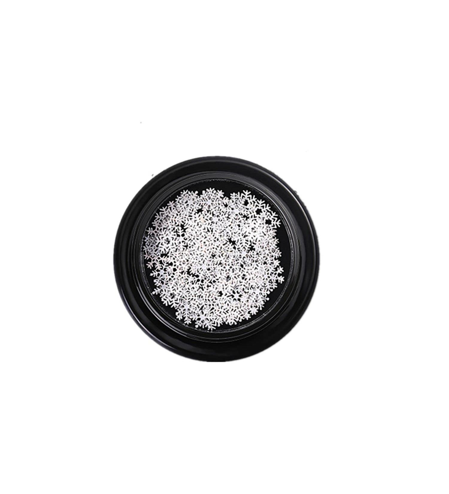 Nail Art Sequins Manicures Mixed Nail Accessories Nail Art Decoration Christmas Snowflake Design Glitter Sequins(01) - Buy Online on GoSupps.com