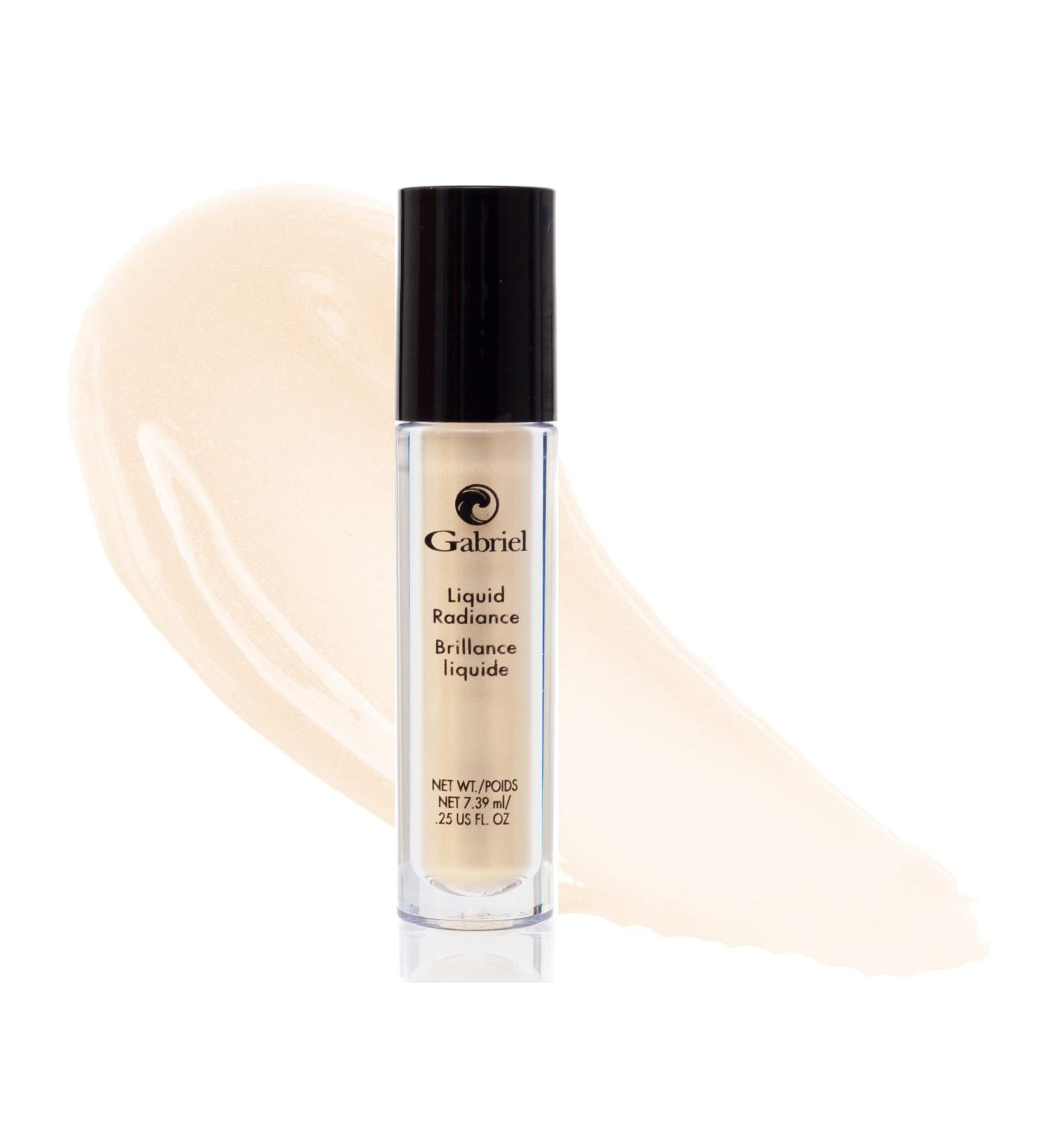 Gabriel Cosmetics Liquid Radiance Highlighter (Liquid Gold) - 0.25 Fl Oz - Natural, Vegan, Paraben-Free | Glowing Skin - Buy Online on GoSupps.com