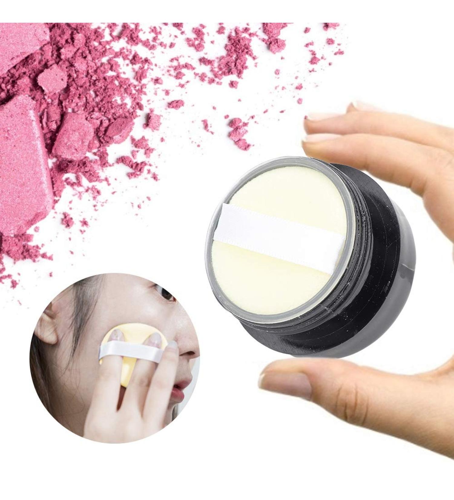 Loose Powder Container Talcum Powder Puff and Container Vintage Rose Empty Makeup Loose Powder Dispenser Box Powder Container with Powder Puff for Women and Girls Makeup (Black) - Buy Online on GoSupps.com