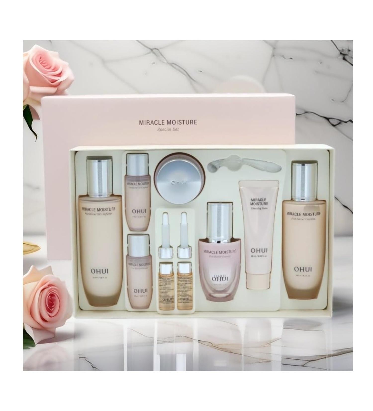 Buy Korea Skin Care Miracle Moisture Set | Softener Emulsion Essence & More | UBuy 123 - Buy Online on GoSupps.com