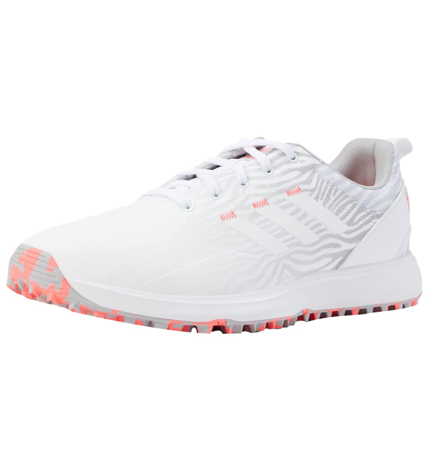 adidas Women's S2g Spikeless Golf Shoes 8.5 - White/Grey - Footwear for Style and Performance - Buy Online on GoSupps.com