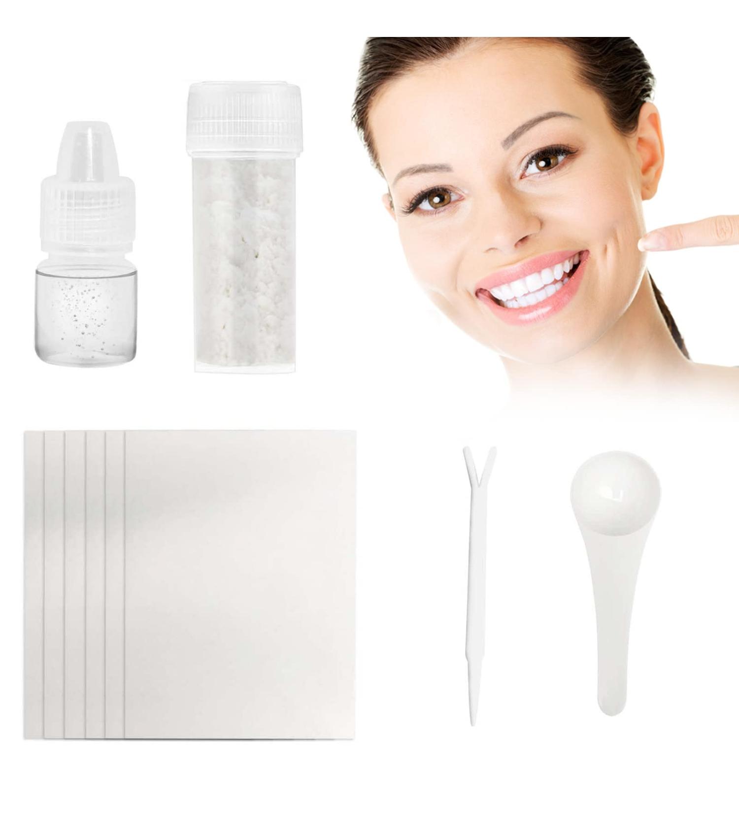 Temporary Tooth Repair Kit - A1 Fake Teeth Replacement Glue for Missing & Broken Teeth - Moldable Denture Solution for Men and Women - Buy Online on GoSupps.com