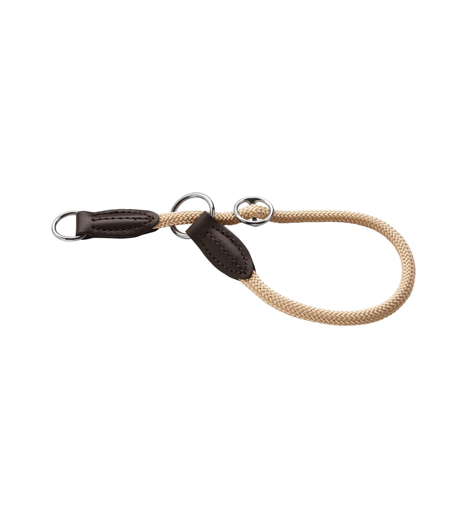 HUNTER Freestyle Dressage Dog Collar - Robust Weatherproof XS-S Beige - Ideal for International Shipping - Buy Online on GoSupps.com