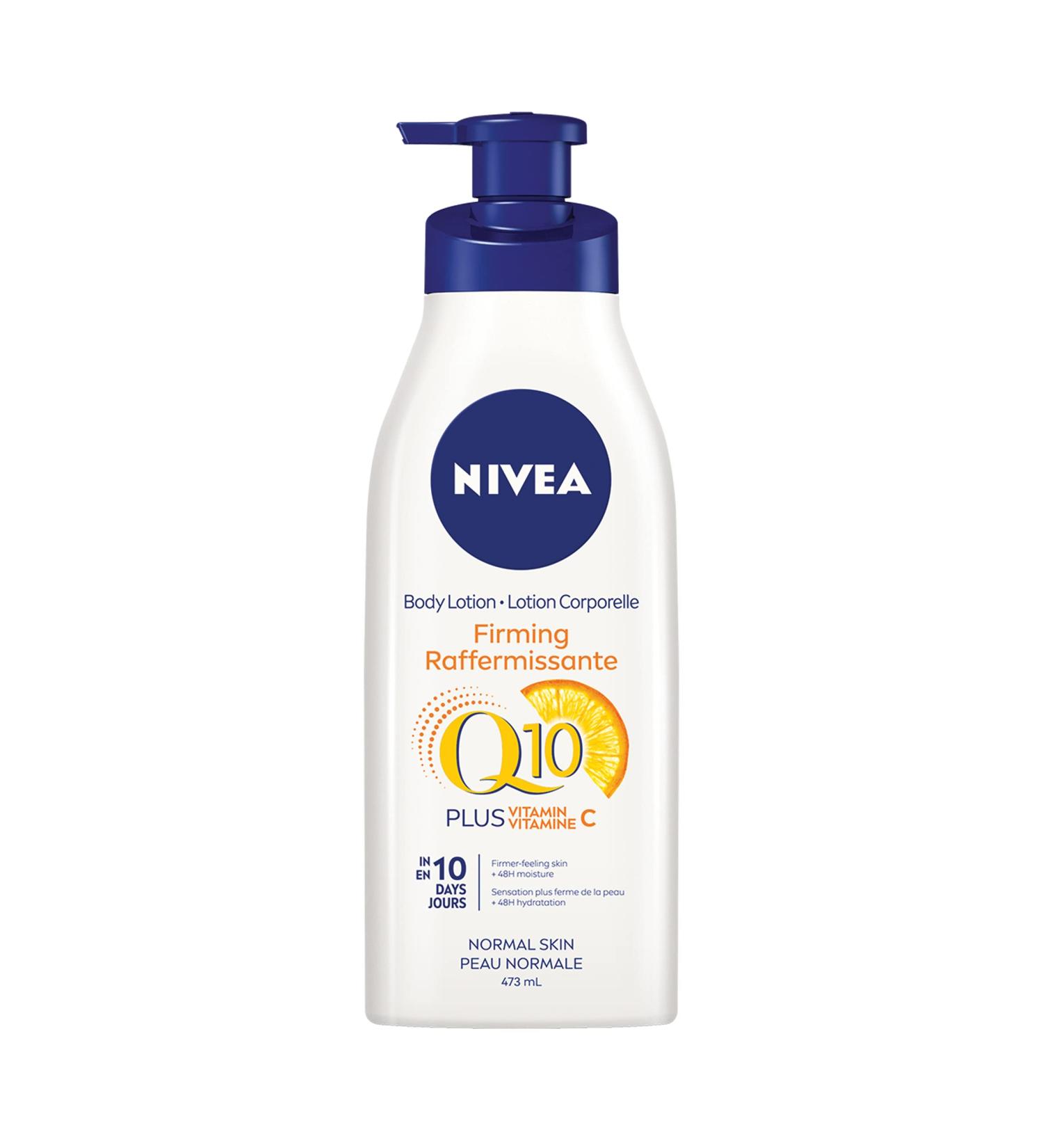 NIVEA Firming Lotion with Advanced Q10 Complex - Skin Tightening and Smoothing Formula - Buy Online on GoSupps.com