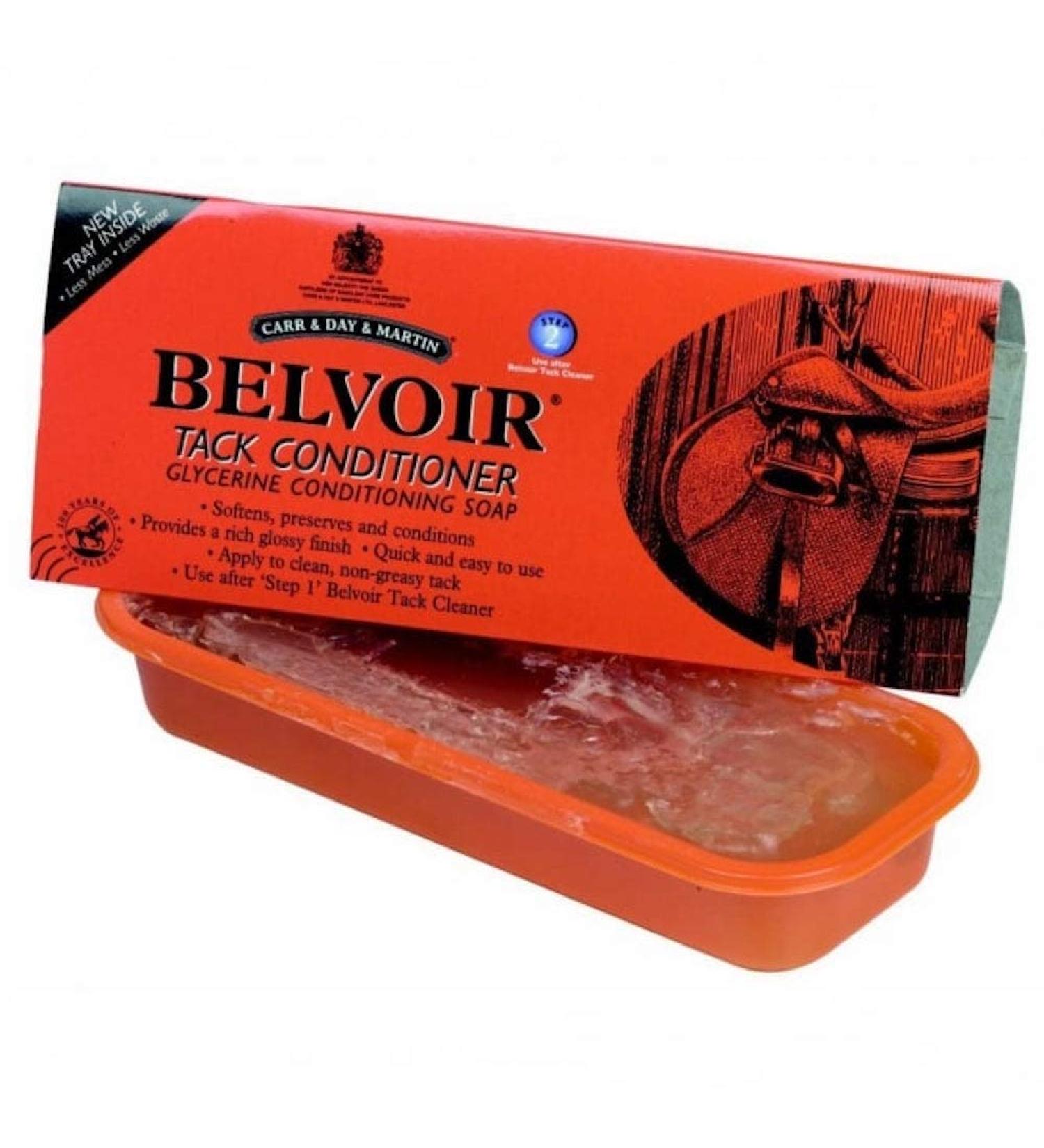 Belvoir Tack Conditioner - Glycerine Saddle Soap x Pack of 2 Bars