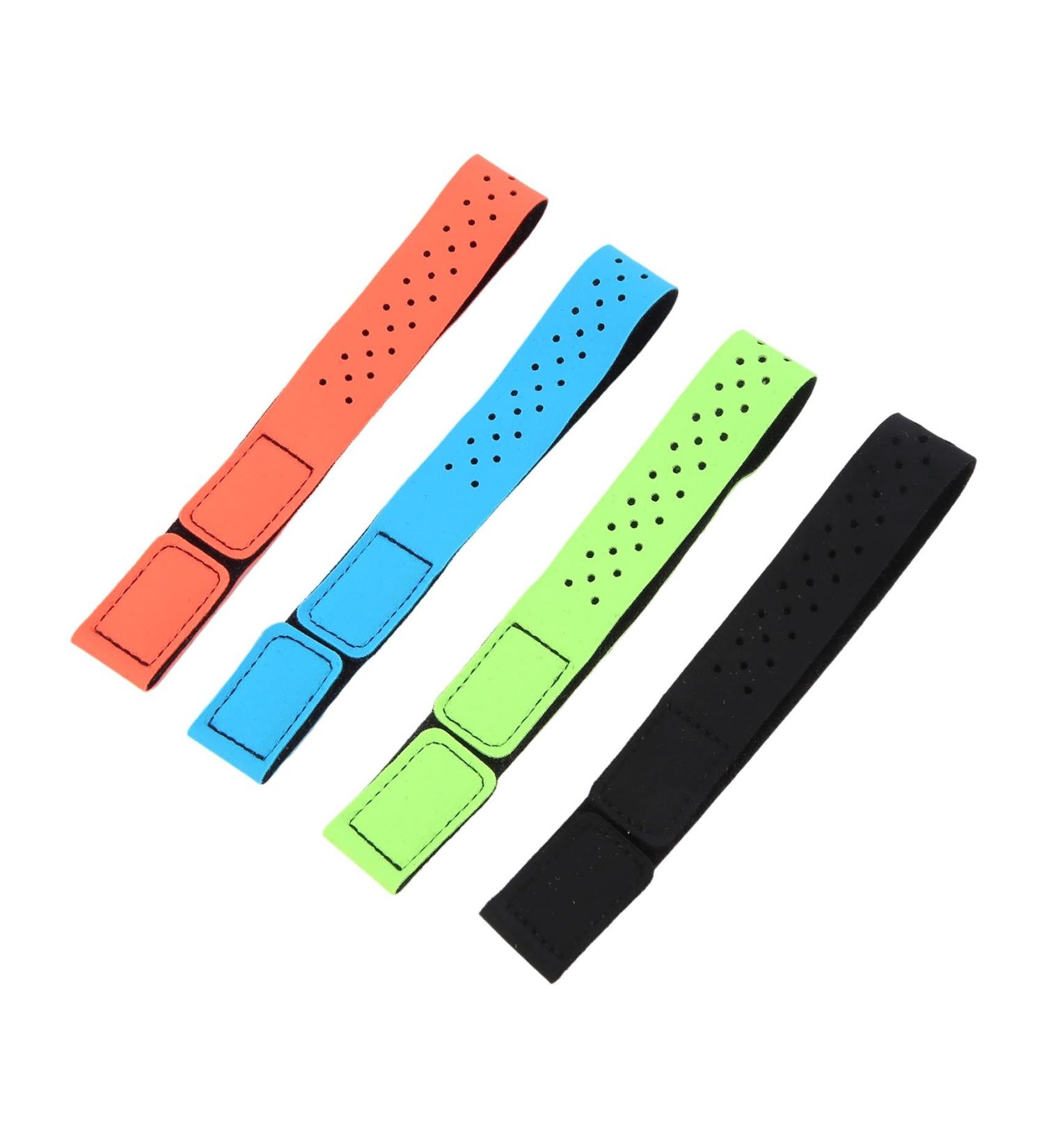 Hoaker 4 Pack Heart Rate Monitor Bracelet - Adjustable Universal Sports Wristband - Buy Online on GoSupps.com