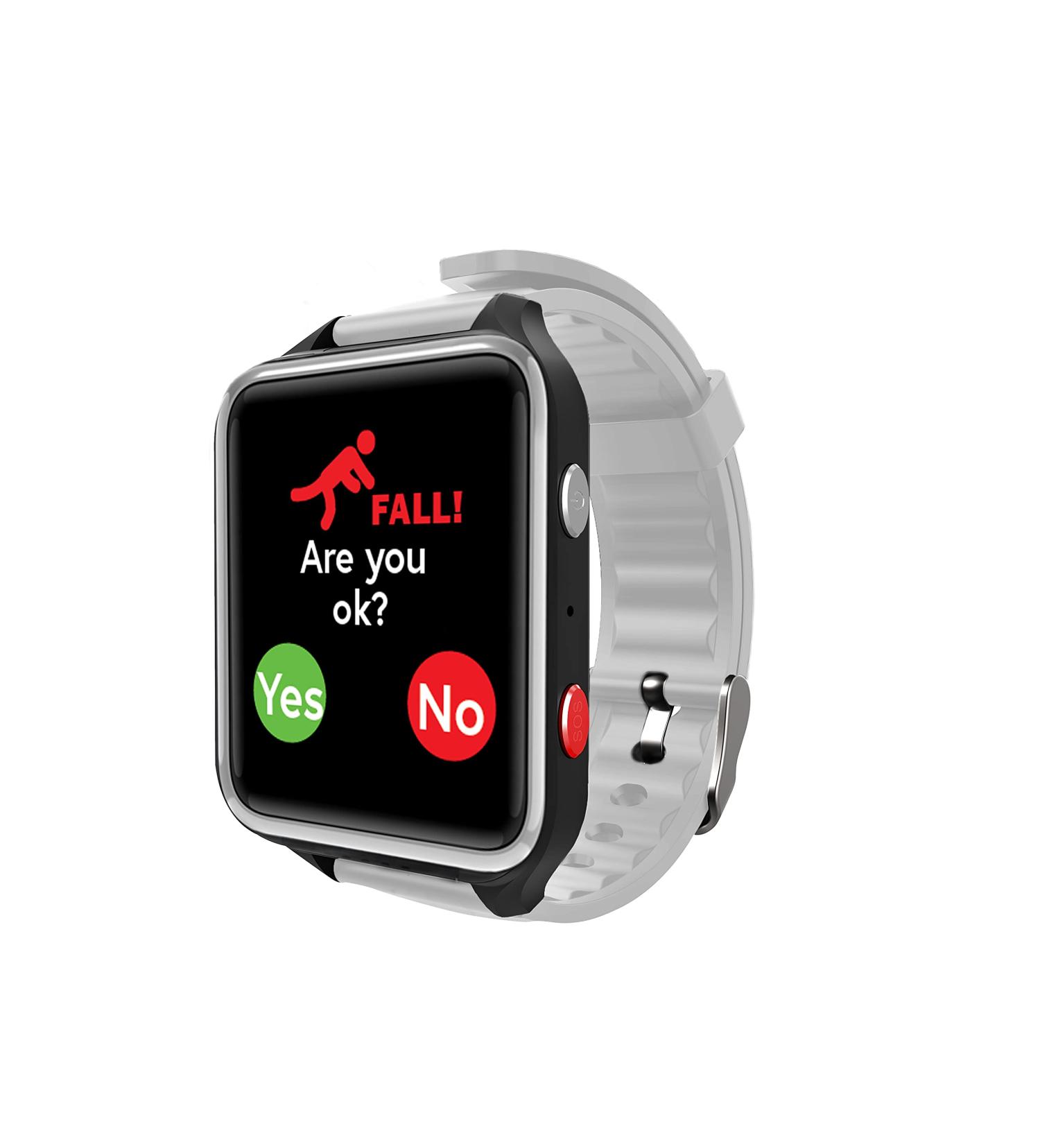 Guardian III Fall Alarm with GPS Tracker - Elderly SOS Alarm & 2-Way Calling - Dementia Tracker Grey - Buy Online on GoSupps.com