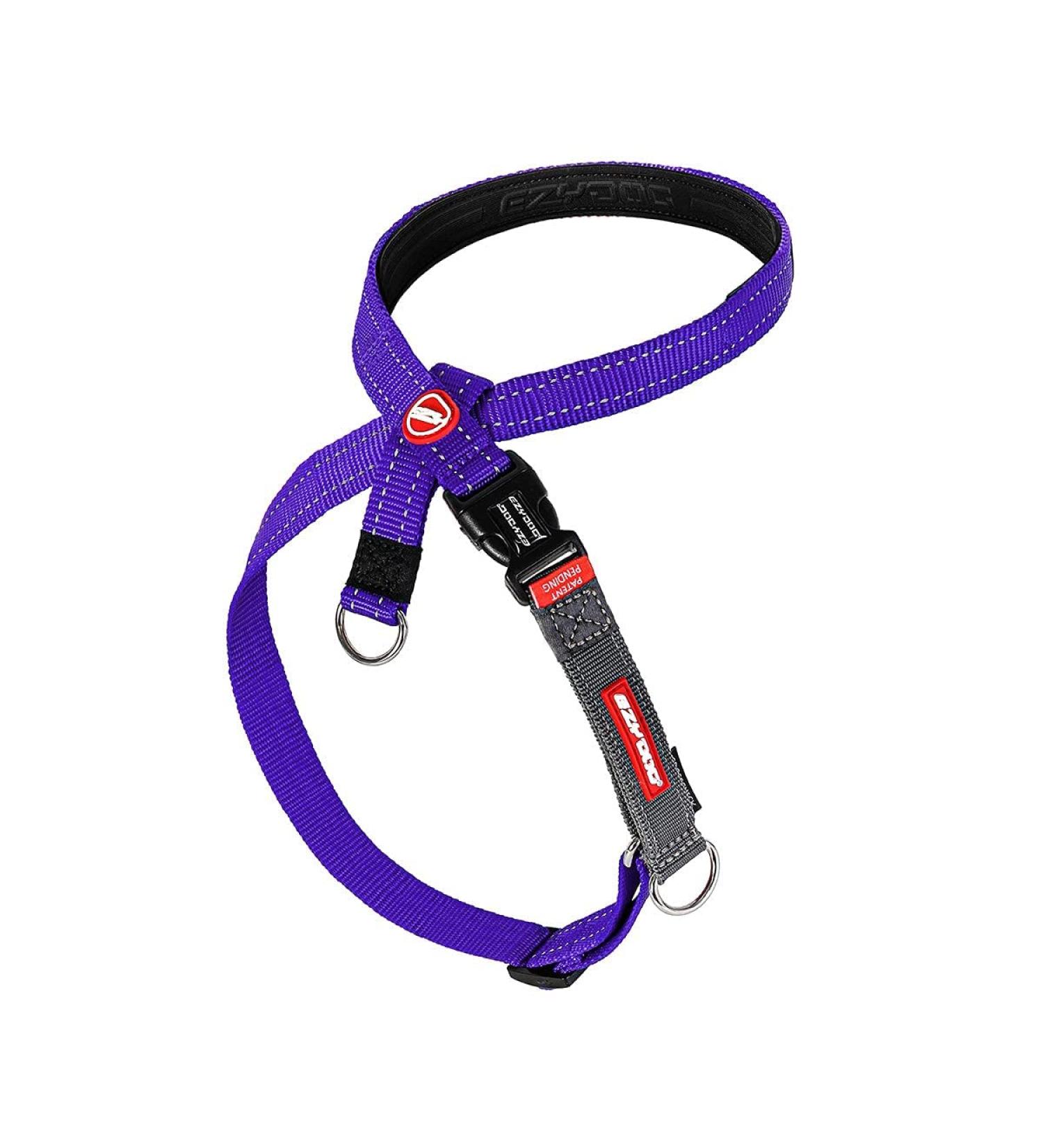 Ezydog Anti-Pulling Dog Harness - Reflective Size Adjustable (XL Violet) for Small Medium & Large Dogs | Dog Training Accessories - Buy Online on GoSupps.com