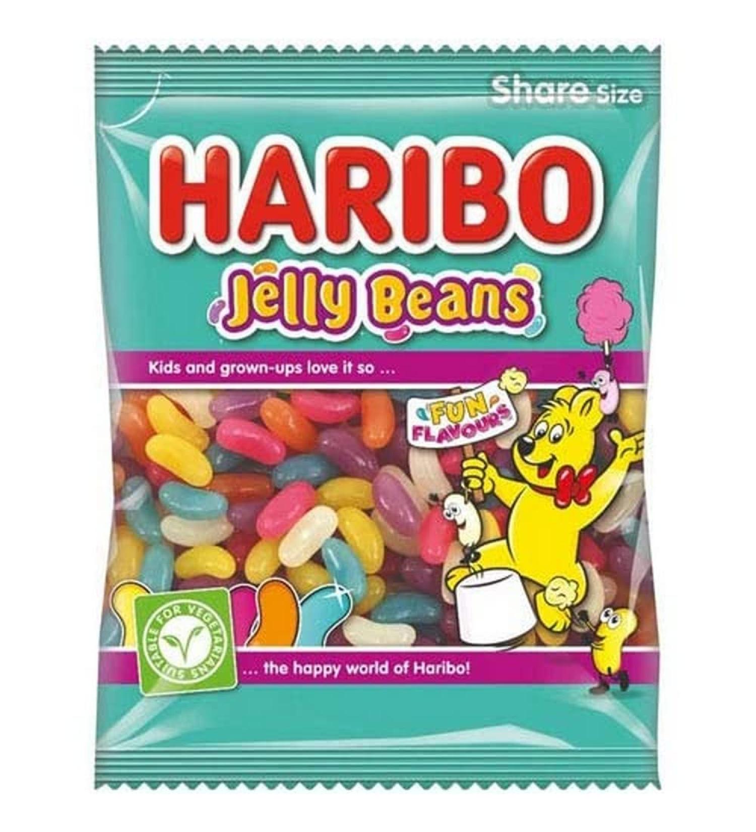  HARIBO Haribo Jelly Beans Bag Fun Flavours 160g (Pack of 12) - Buy Online on GoSupps.com
