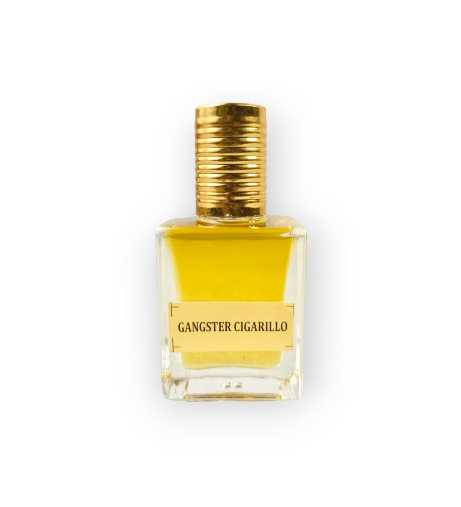 Gangster Cigarillo Premium Attar-Atar Perfume Oil Fragrance for Men and Women Unisex Parfume Scent Spray Long Lasting Roll On Essential Oil Itar Semi Natural Non Alcoholic Size Volume: 12ML 0.4 Fl Oz - Buy Online on GoSupps.com