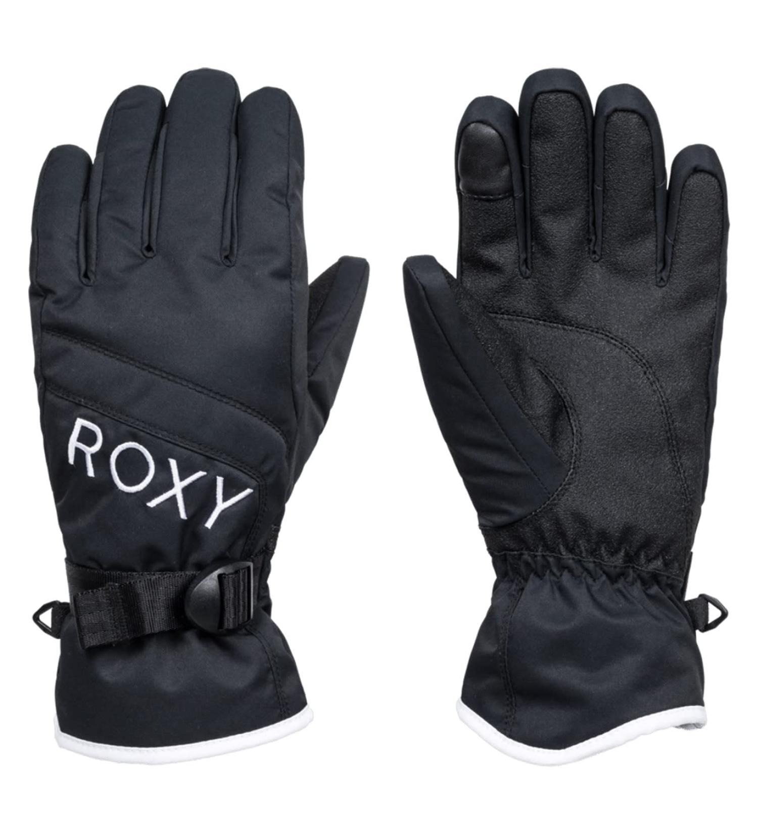 Roxy Jetty Solid Gloves Womens True Black Small