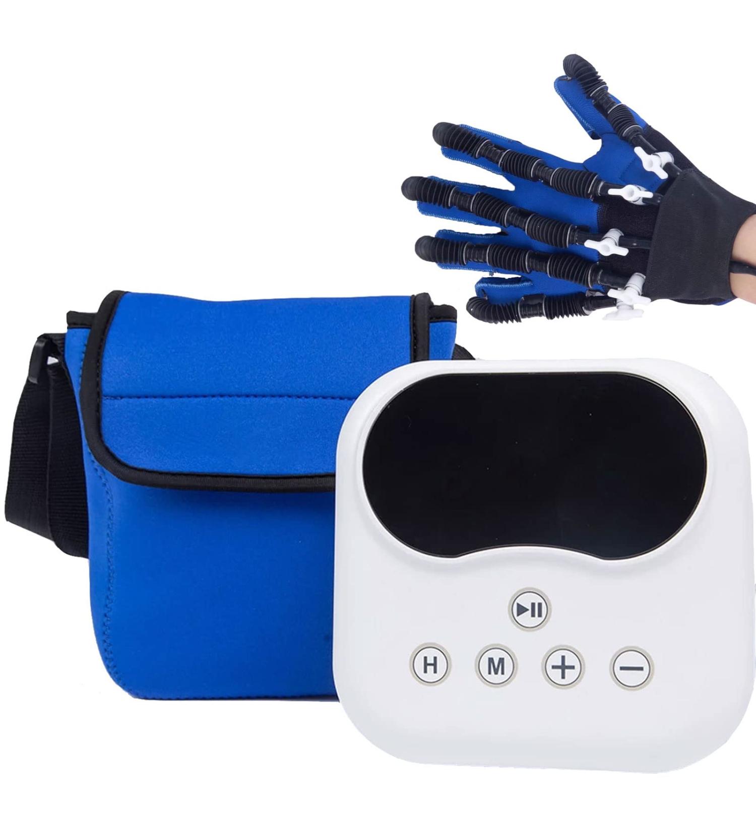 Electric Rehabilitation Robot Gloves Hand Rehabilitation Device Functional Hand Splint for Stroke Hemiplegia Hand Function Recovery Finger Trainer Left hand - Buy Online on GoSupps.com