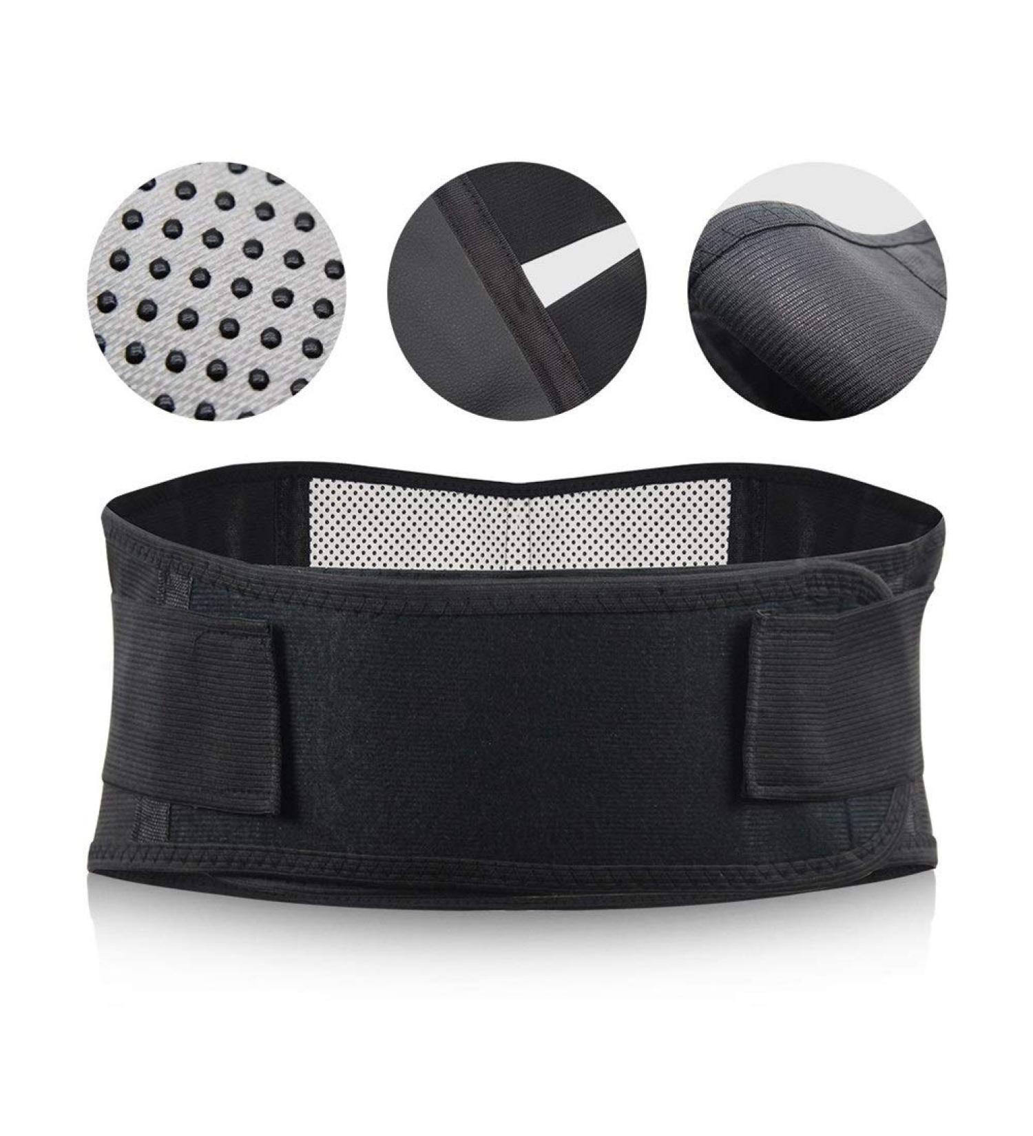 Casota Adjustable Lumbar Belt - Tourmaline Self-Warming Magnetic Therapy for Back Support | Unisex Massage Band - Buy Online on GoSupps.com