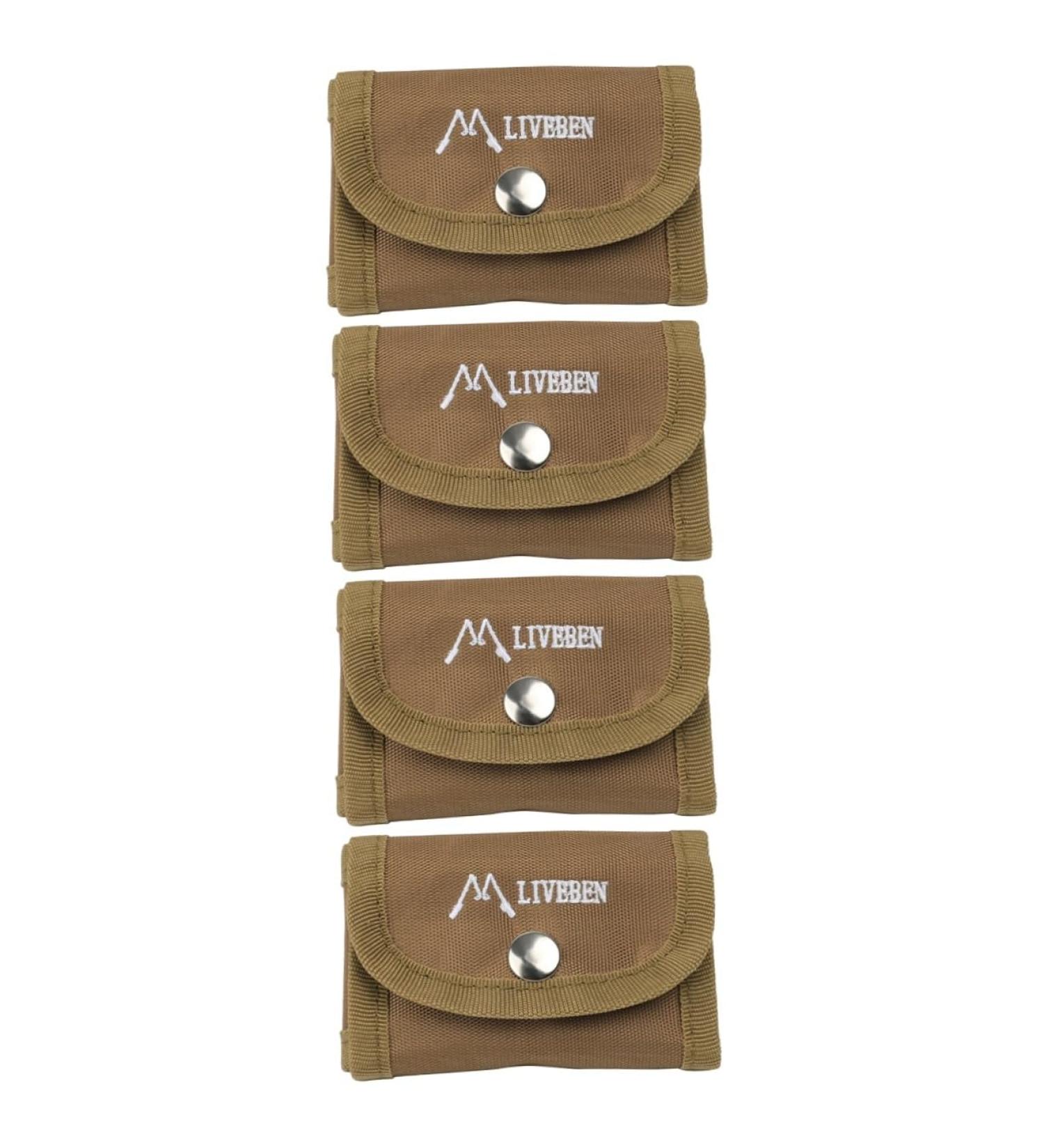 FOMIYES 4-Pack Razor Storage Bag | Universal Oxford Fabric Case for Men - Durable & Travel-Friendly - Buy Online on GoSupps.com