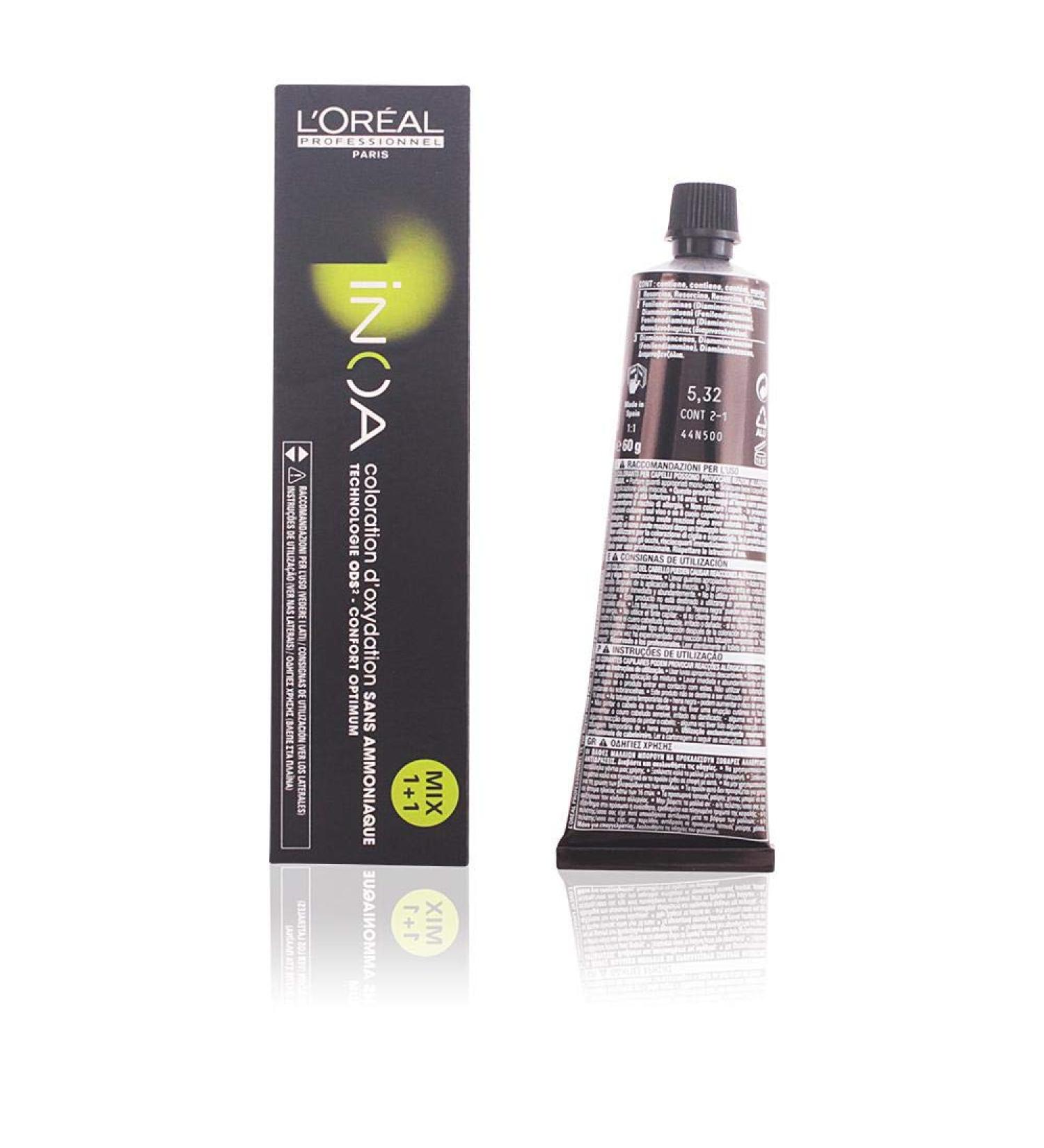 L'Or al Professionnel Inoa 5.32 Hellbraun Gold Iris 60ml | Professionelle Haarfarbe | Internationaler Versand - Buy Online on GoSupps.com