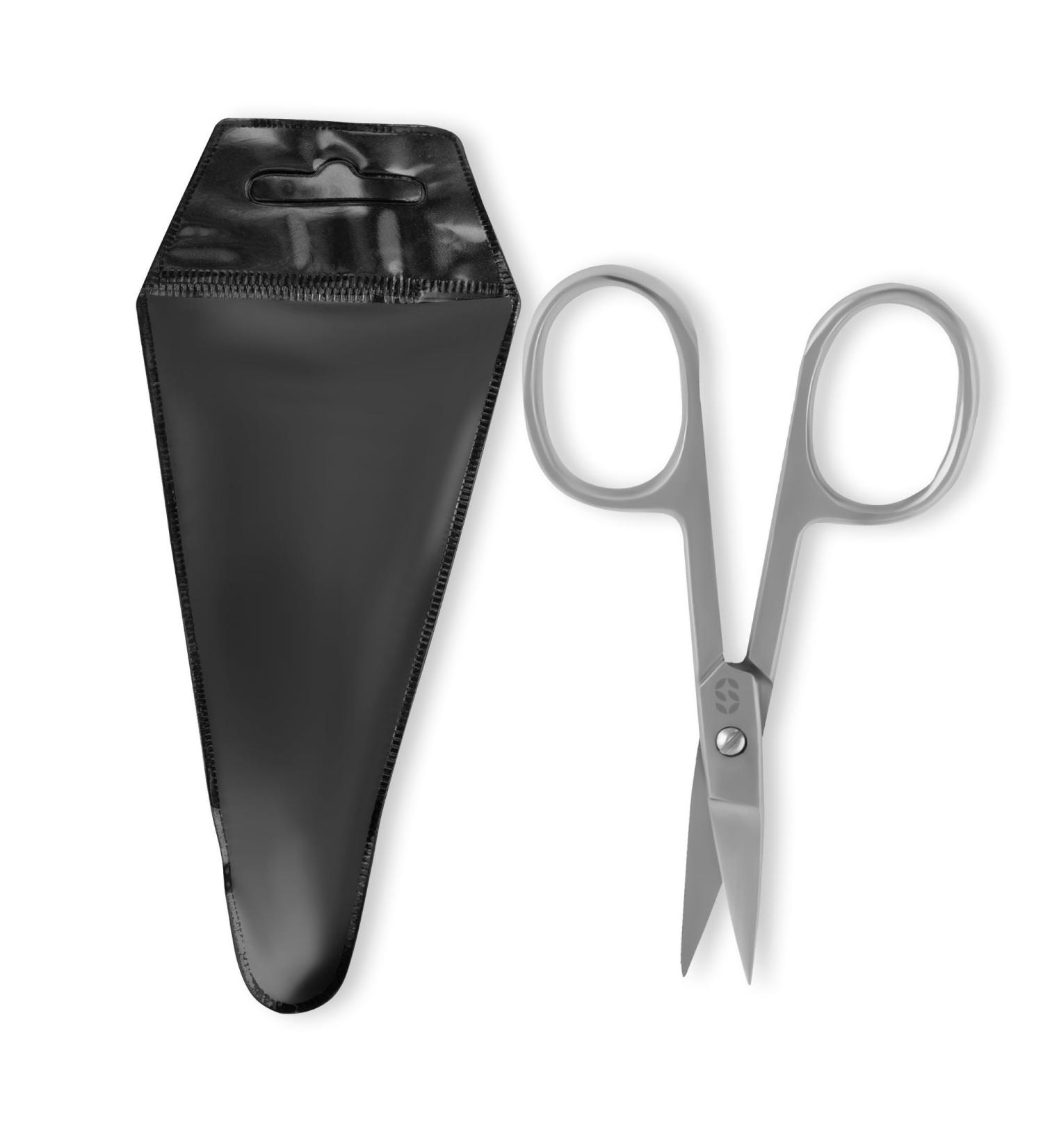 Curved Cuticle Scissors Extra Sharp Scissors for Dead Skin Stainless Steel Manicure Scissors for Men & Women Eyebrows Nose Hair Trimming Beauty Grooming - Buy Online on GoSupps.com