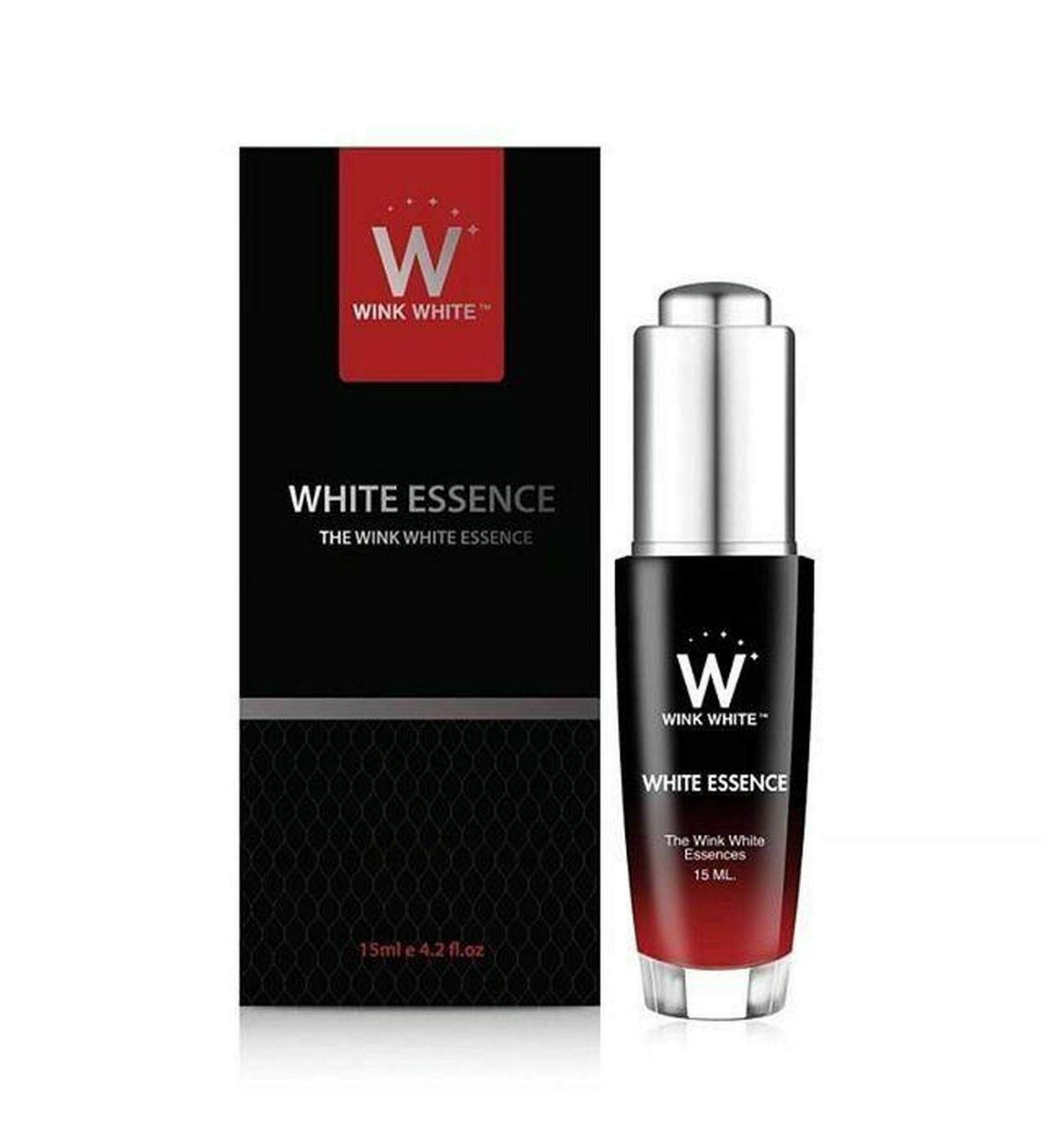 Wink White Essence Serum 15ml - Brightening & Hydrating Concentrated Formula for Radiant Skin - Buy Online on GoSupps.com