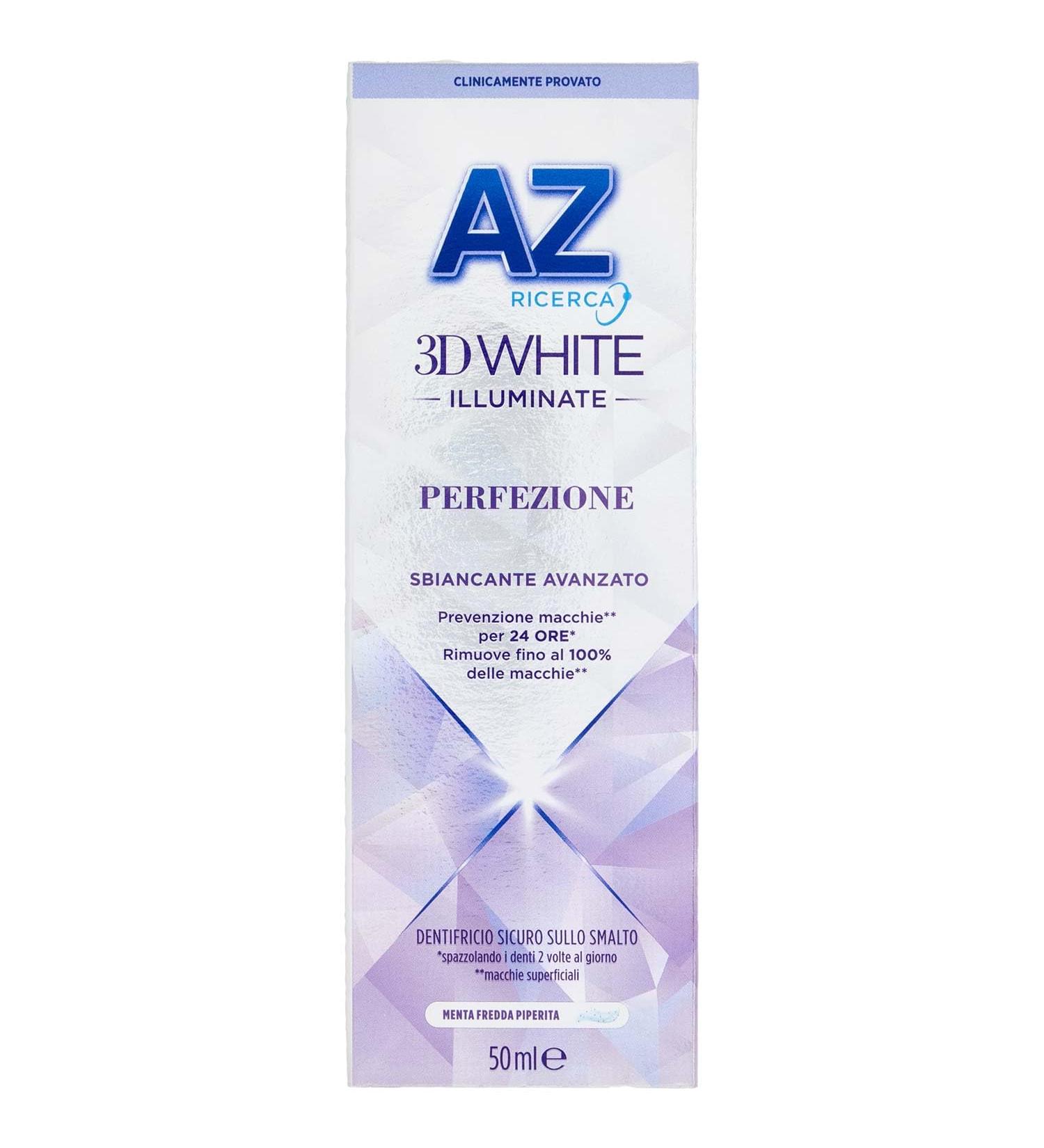  AZ RICERCA AZ Dentifrice 3DWhite Illuminate Perfection 50 ml. 1 Dentifrice - Buy Online on GoSupps.com