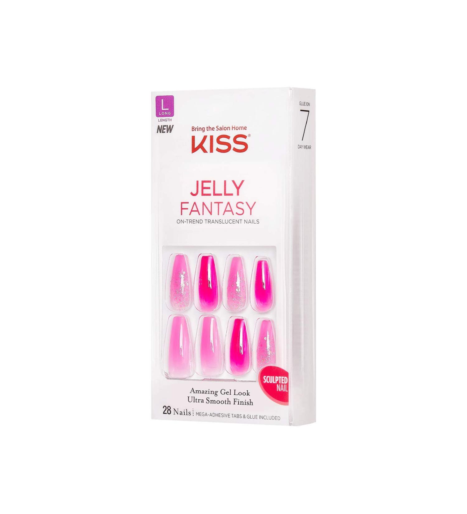 KISS Jelly Fantasy Nails - Jelly Baby