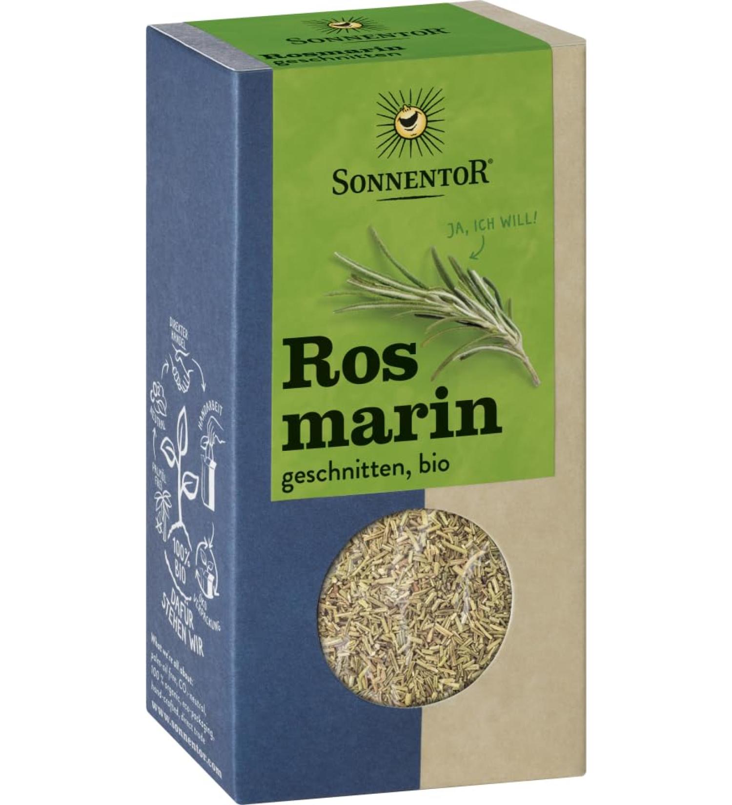Sonnentor Organic rosemary sliced 2 x 25 gr